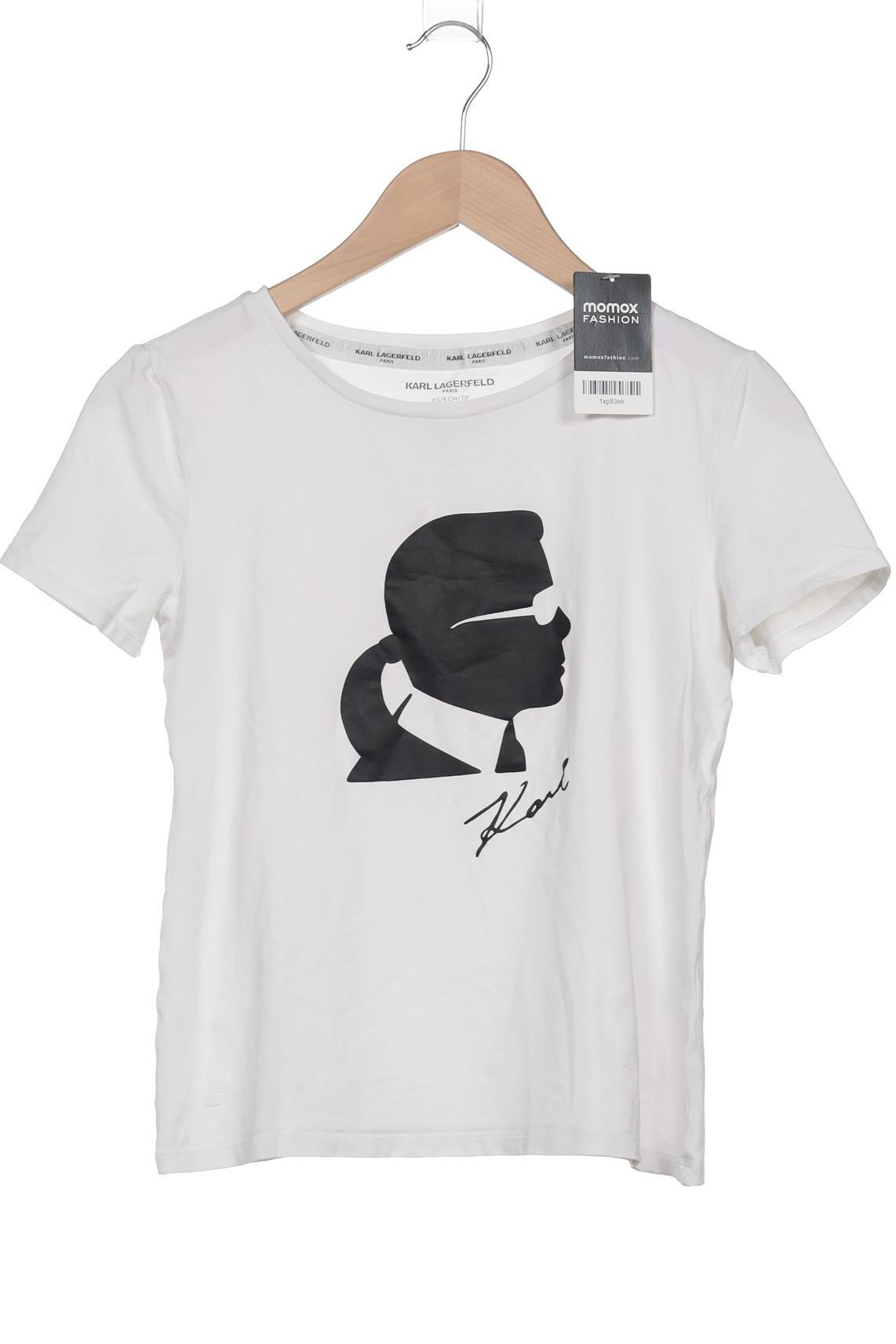 

Karl Lagerfeld Damen T-Shirt, weiß, Gr. 34