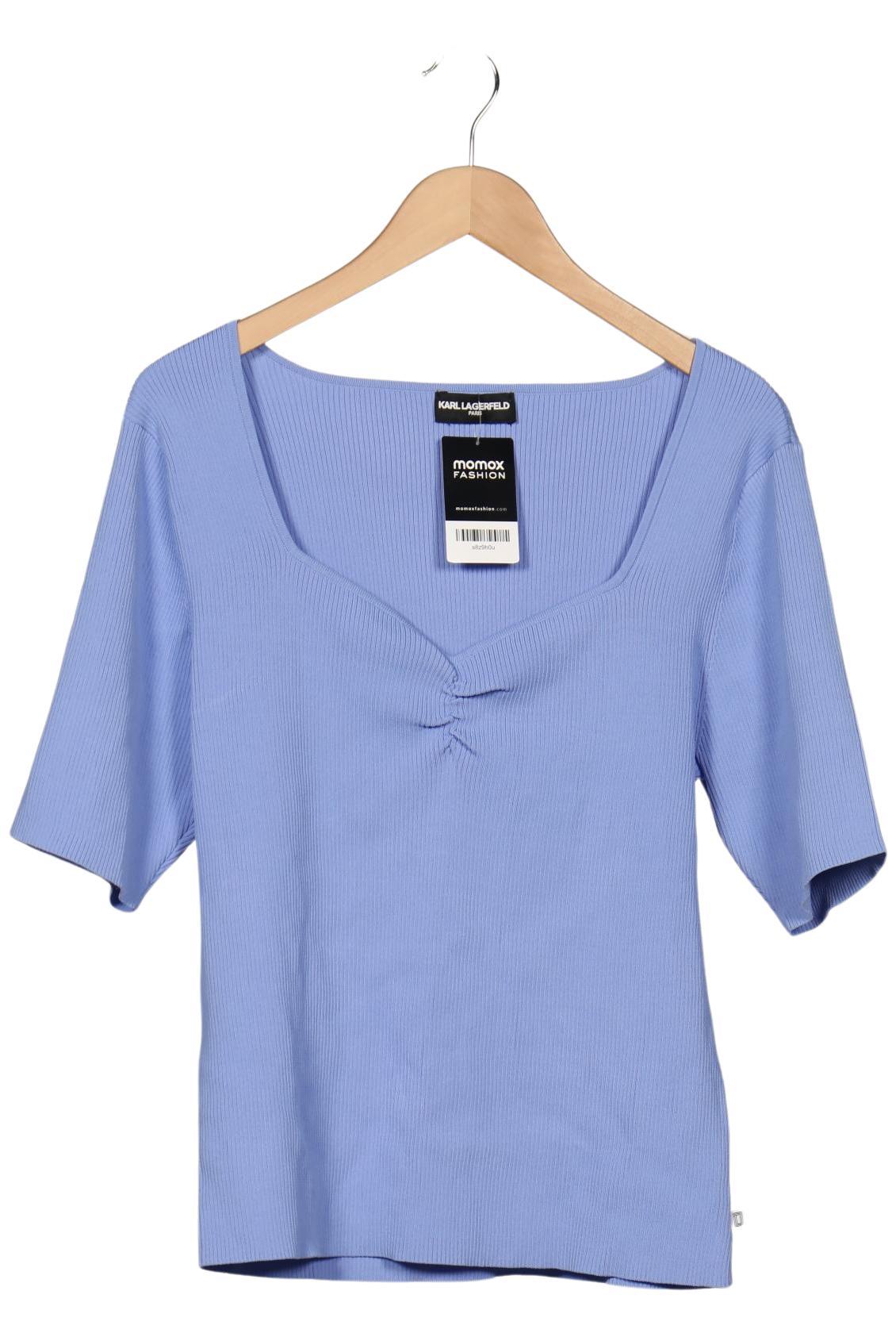 

Karl Lagerfeld Damen T-Shirt, hellblau, Gr. 42