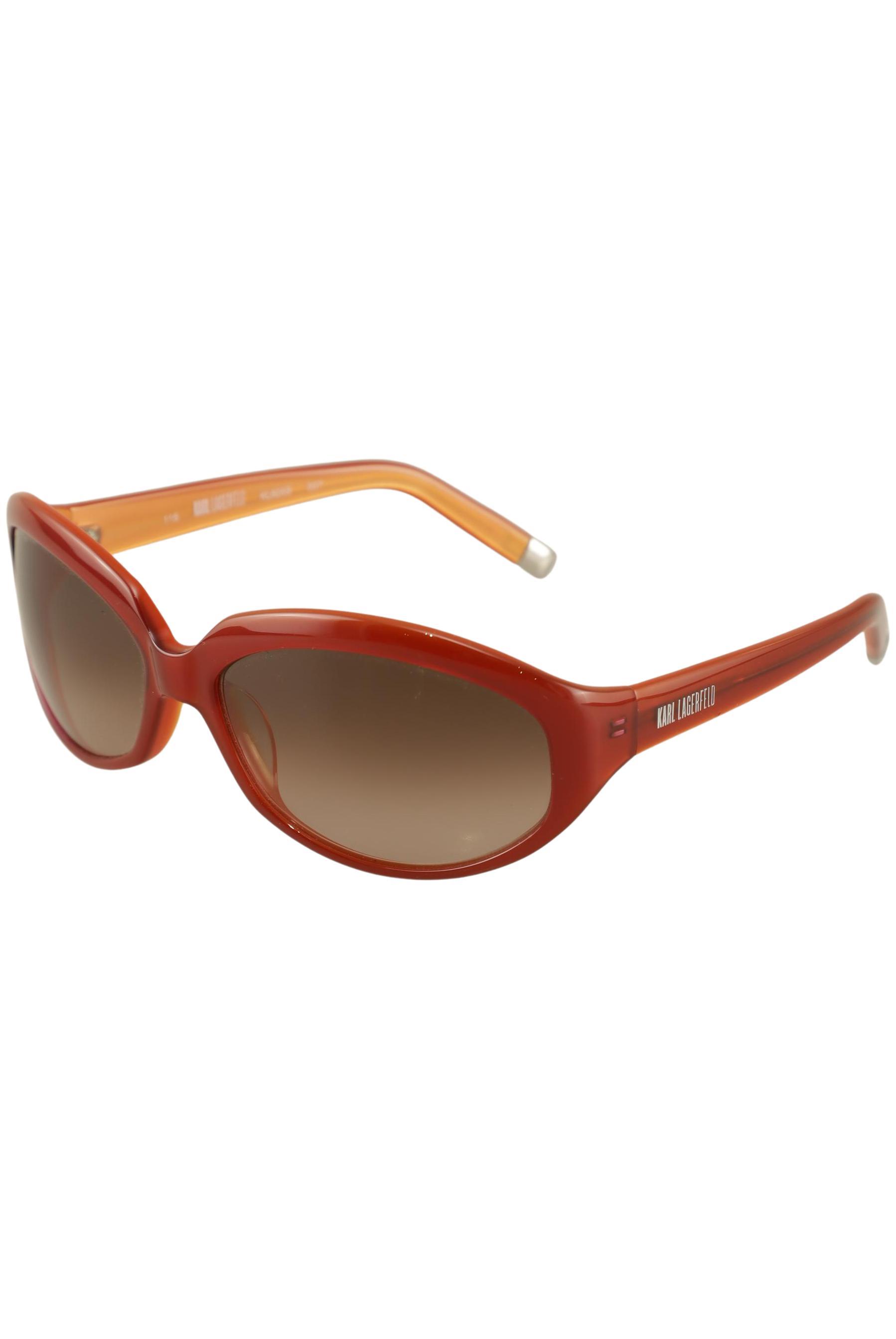 

Karl Lagerfeld Damen Sonnenbrille, rot, Gr.
