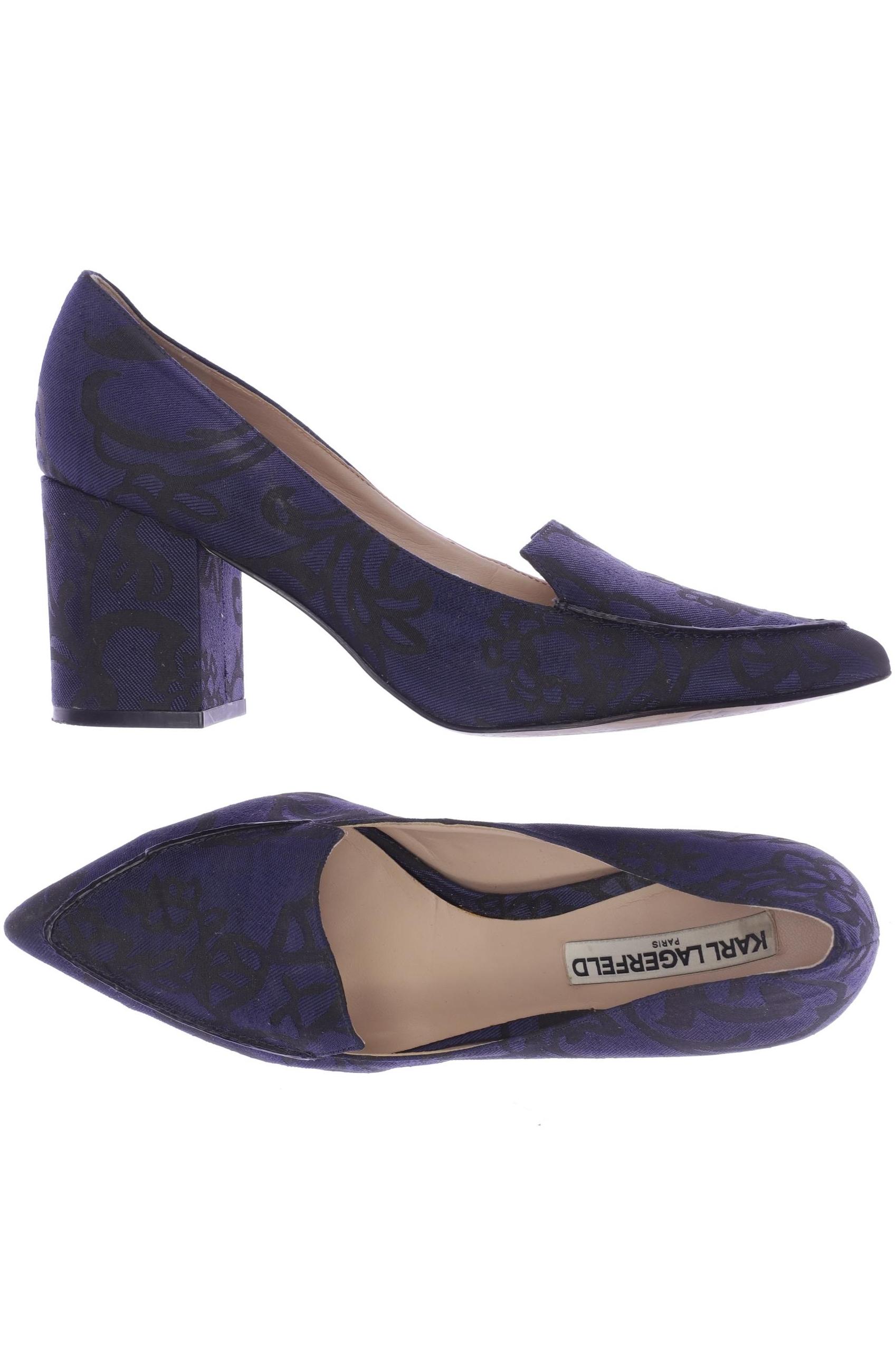 

Karl Lagerfeld Damen Pumps, marineblau, Gr. 38.5