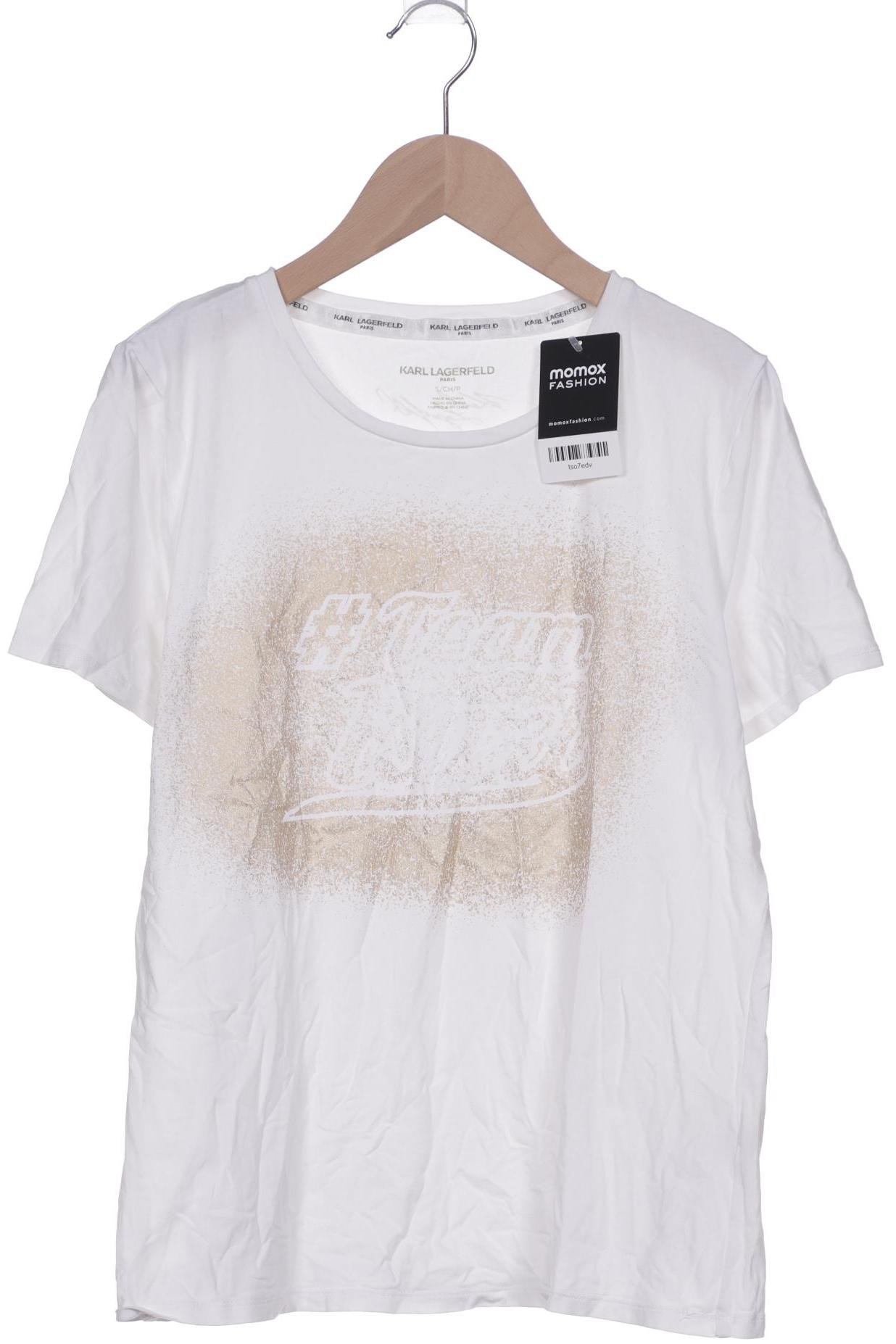 

Karl Lagerfeld Damen T-Shirt, weiß, Gr. 36