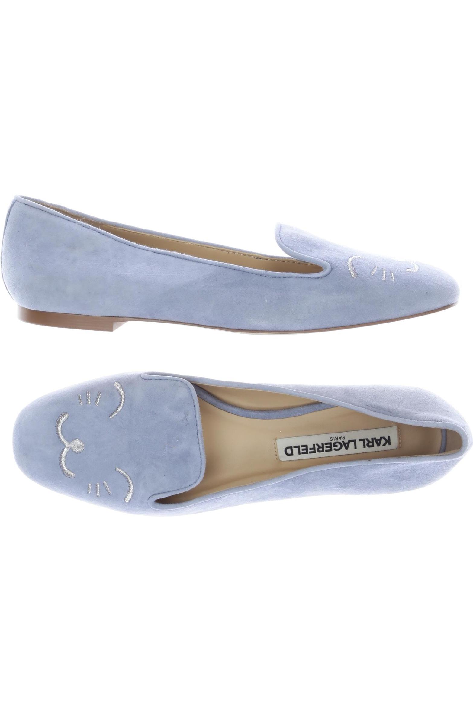 

Karl Lagerfeld Damen Ballerinas, blau, Gr. 37