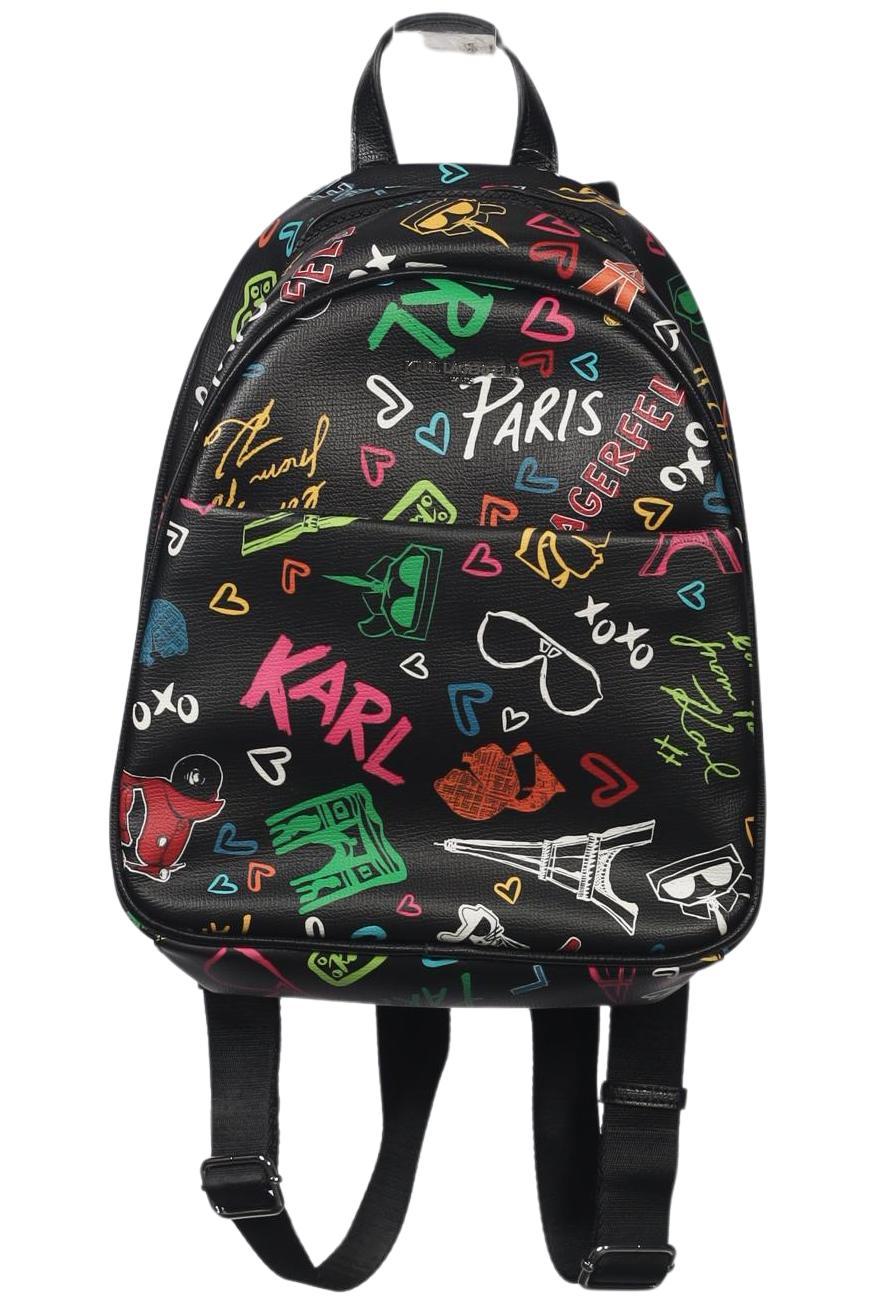 

Karl Lagerfeld Damen Rucksack, schwarz, Gr.