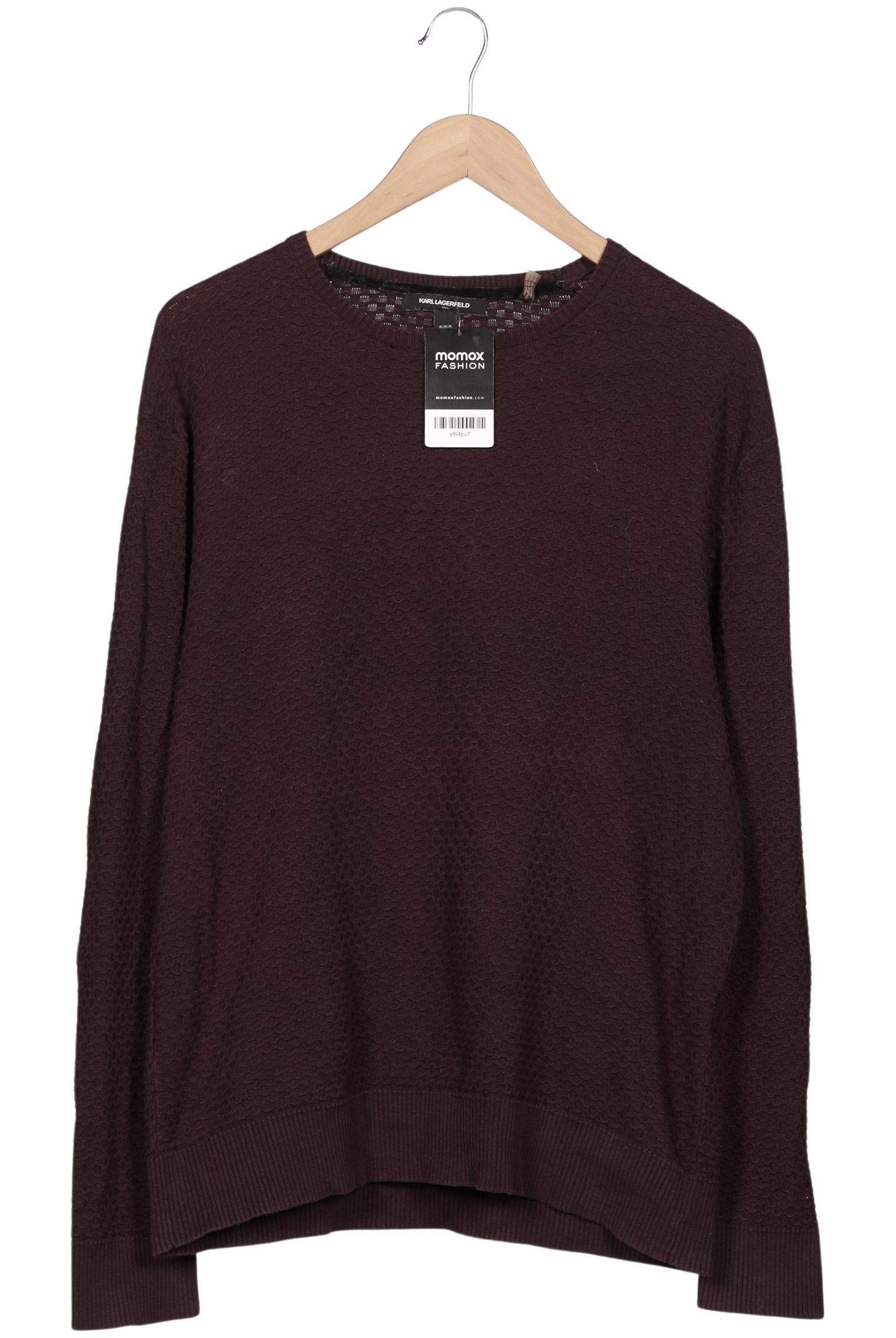 

Karl Lagerfeld Herren Pullover, bordeaux, Gr. 48