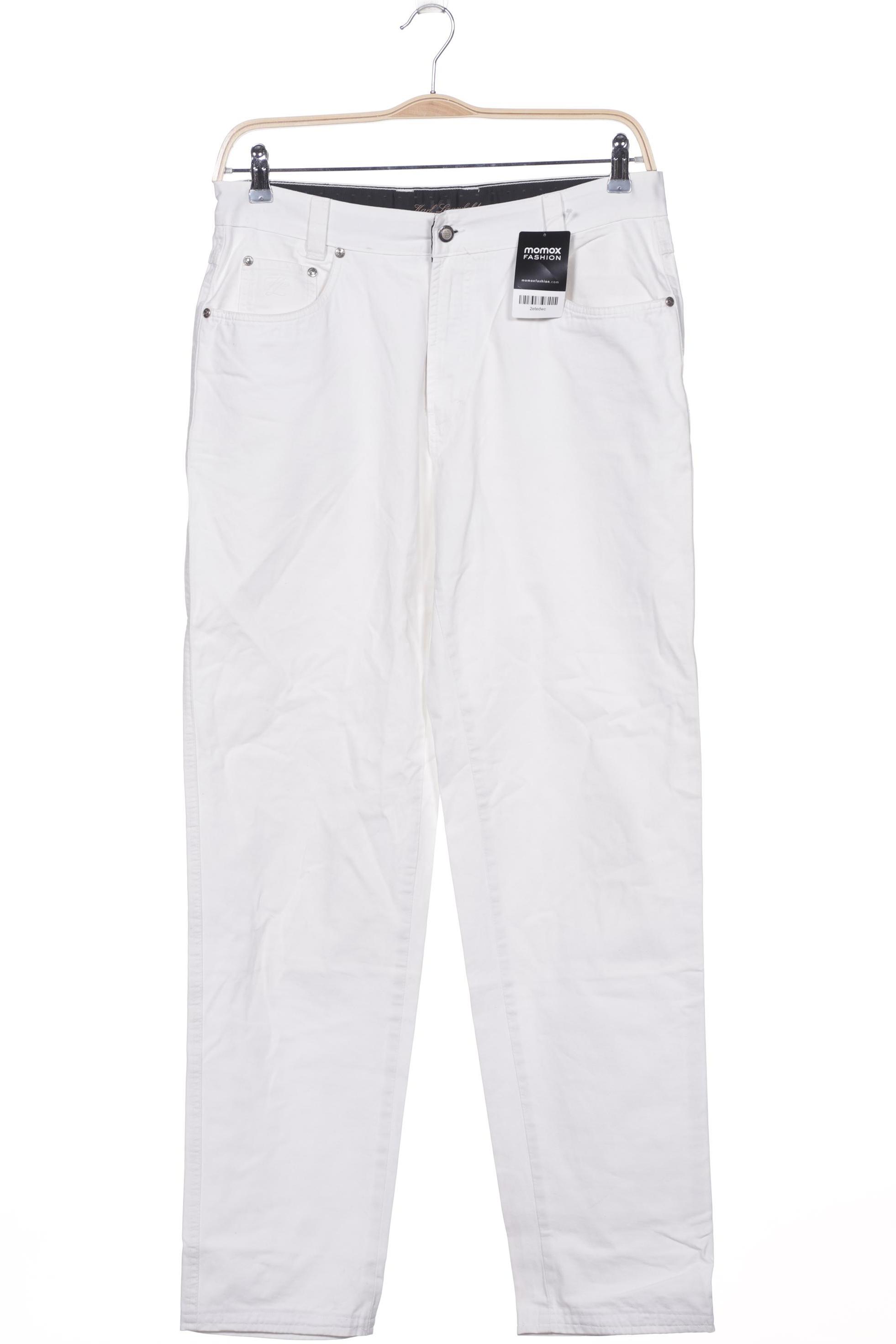 

Karl Lagerfeld Herren Stoffhose, weiß