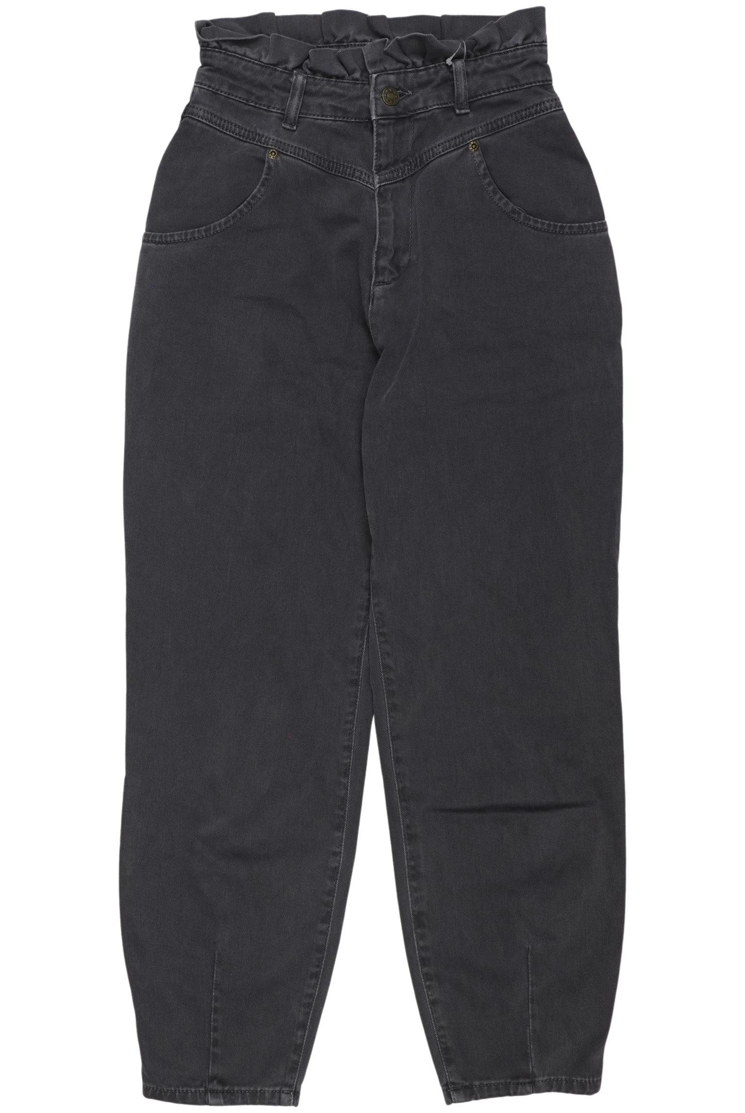 

Karo Kauer Damen Jeans, grau, Gr. 0