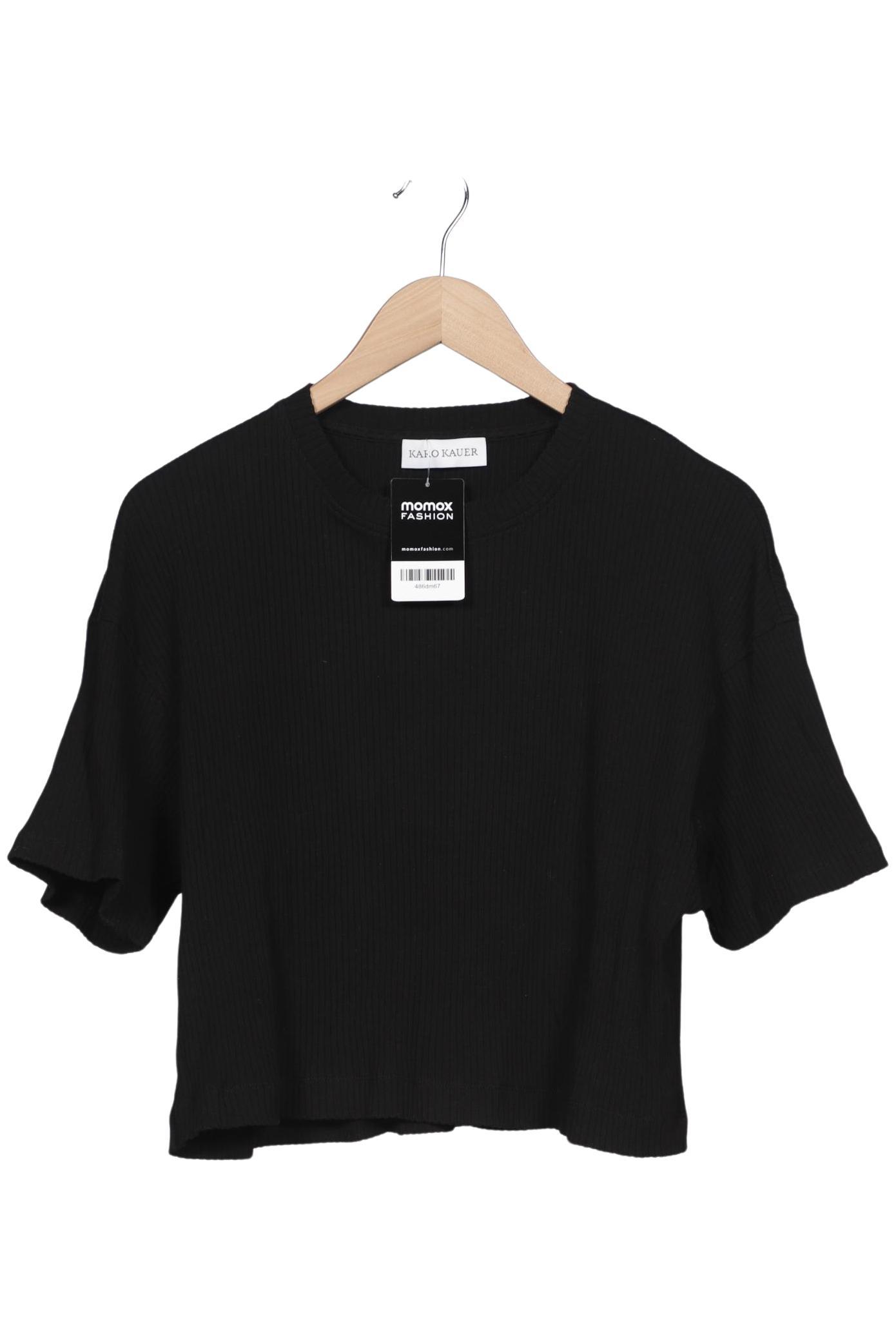 

Karo Kauer Damen T-Shirt, schwarz, Gr. 36