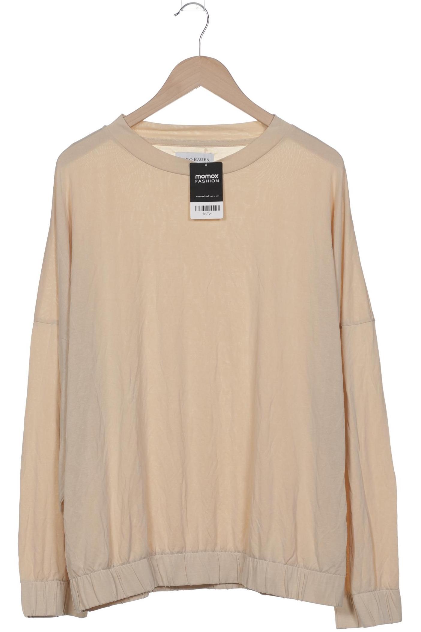 

Karo Kauer Damen Langarmshirt, beige, Gr. 42