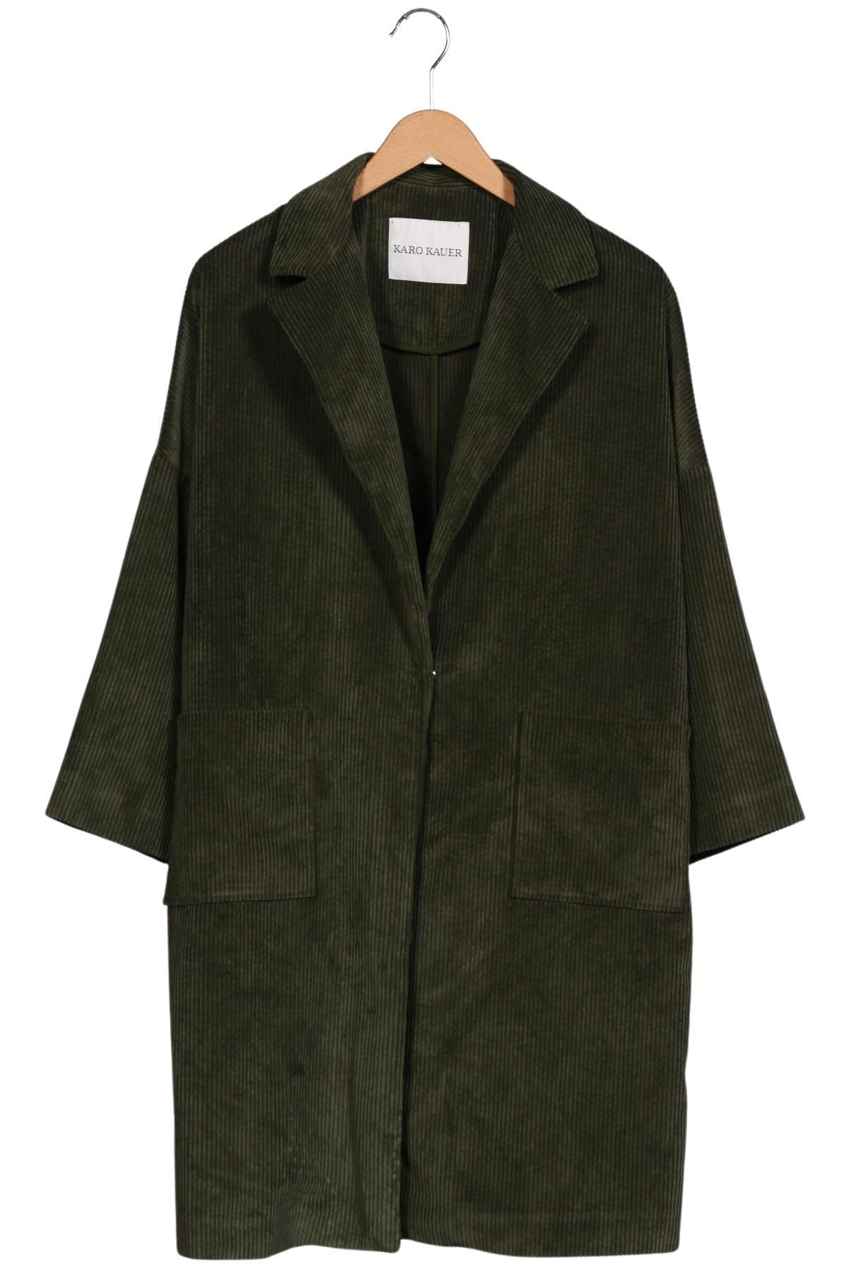 

Karo Kauer Damen Mantel, grün, Gr. 36