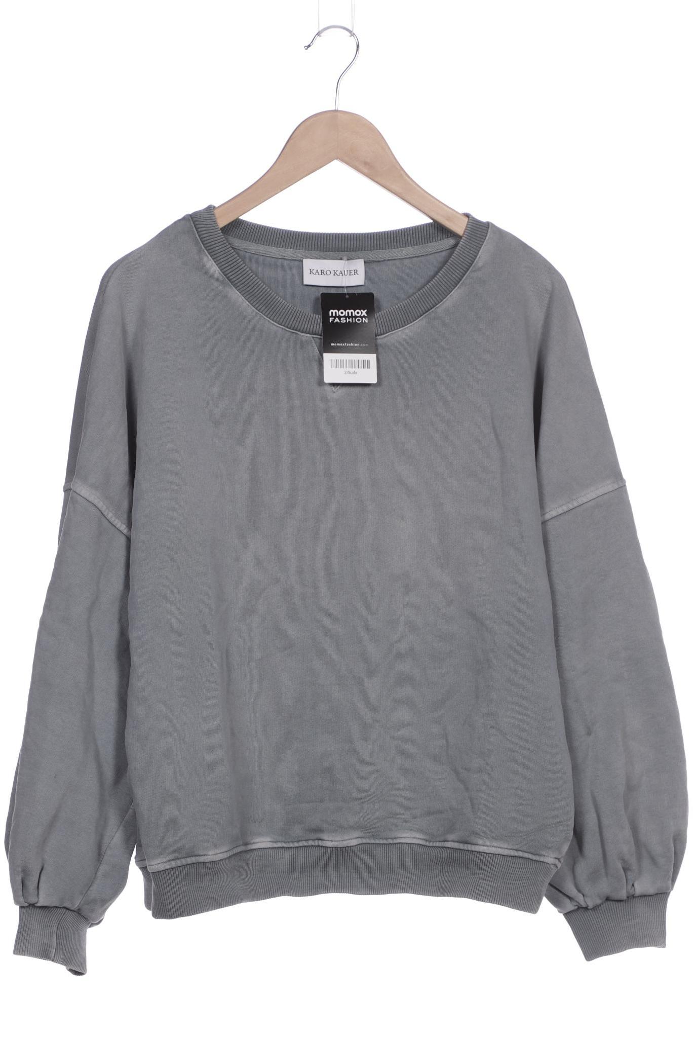 

Karo Kauer Damen Sweatshirt, grau, Gr. 42