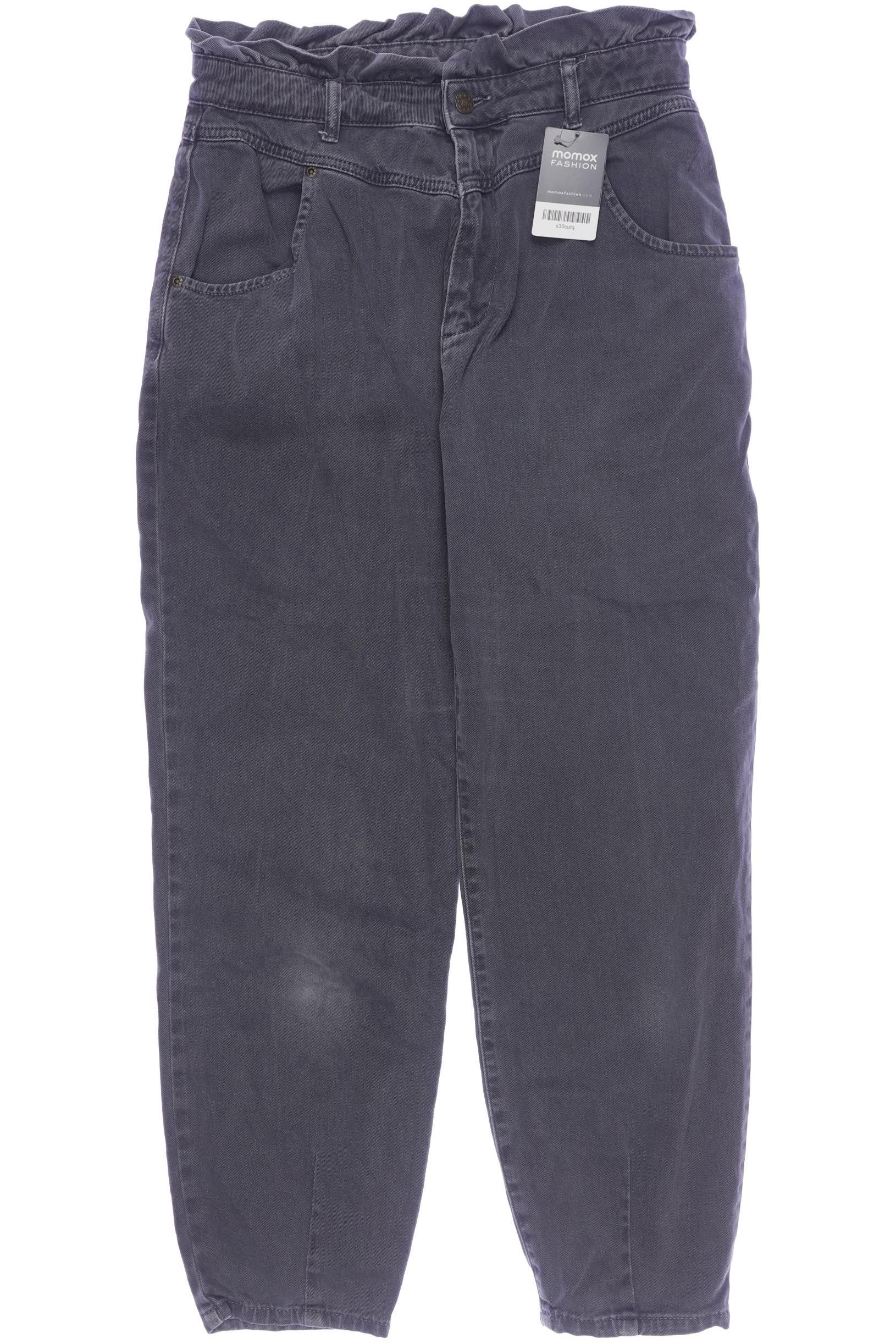 

Karo Kauer Damen Jeans, grau, Gr. 0