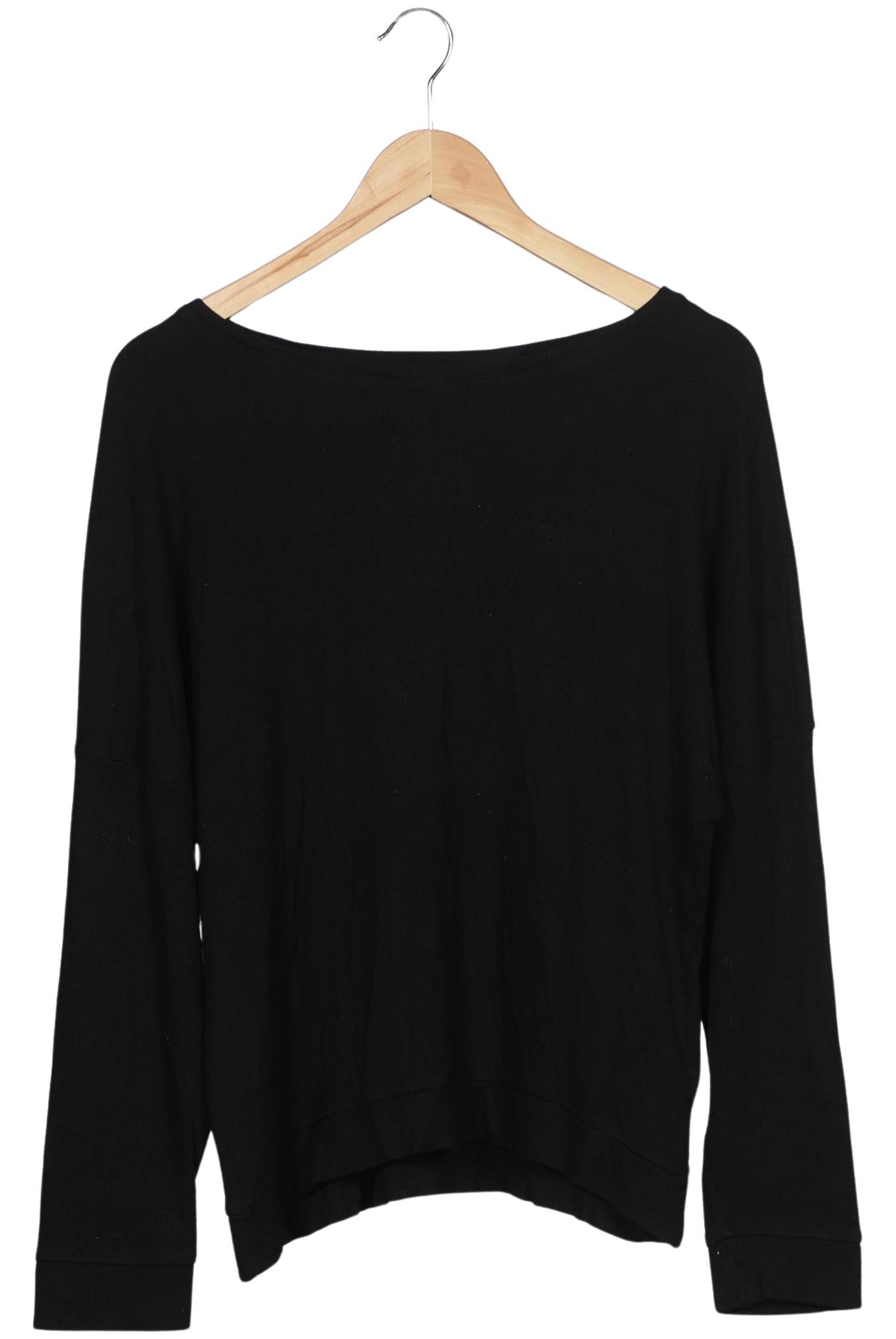 

Karo Kauer Damen Langarmshirt, schwarz, Gr. 34