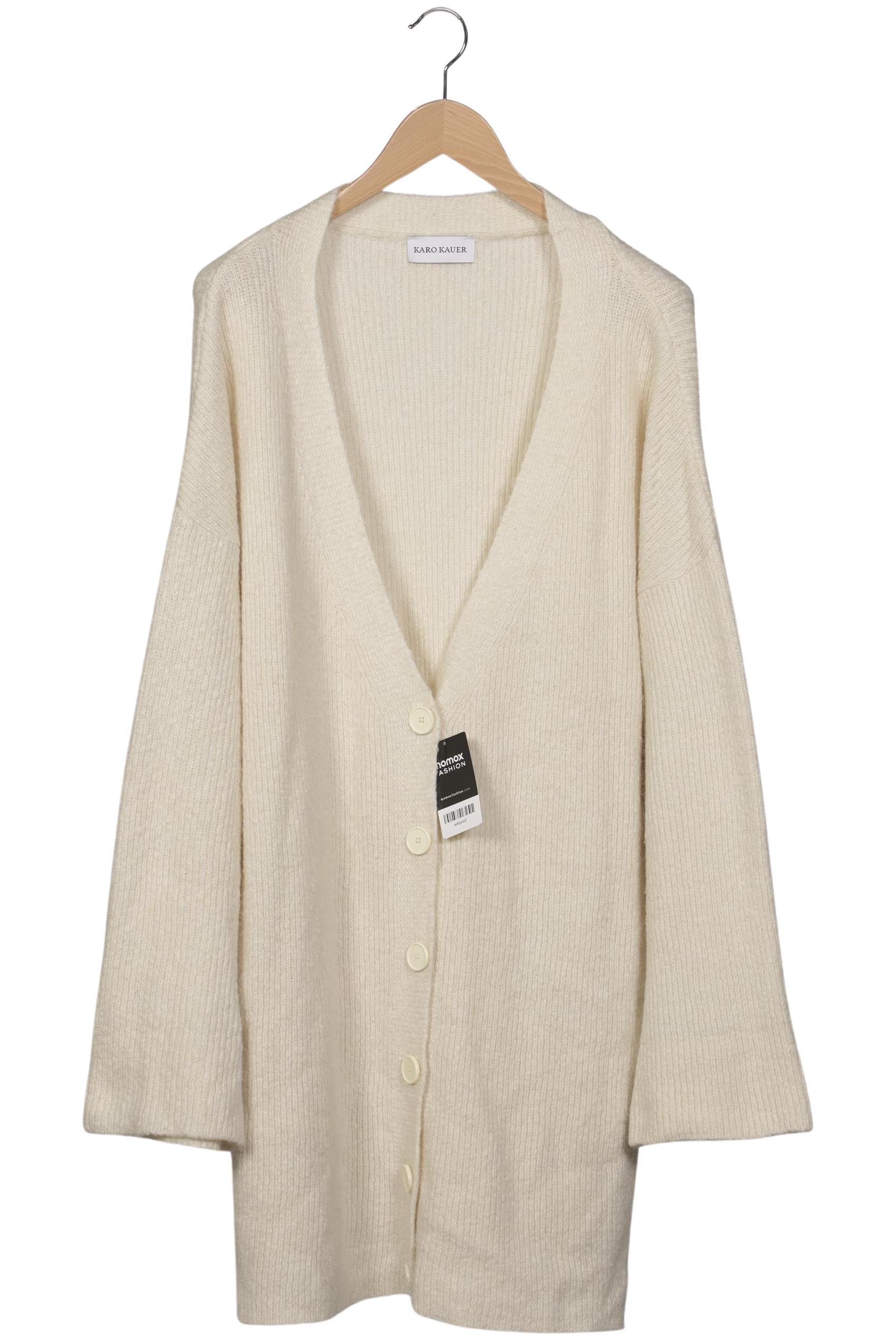 

Karo Kauer Damen Strickjacke, cremeweiß, Gr. 42