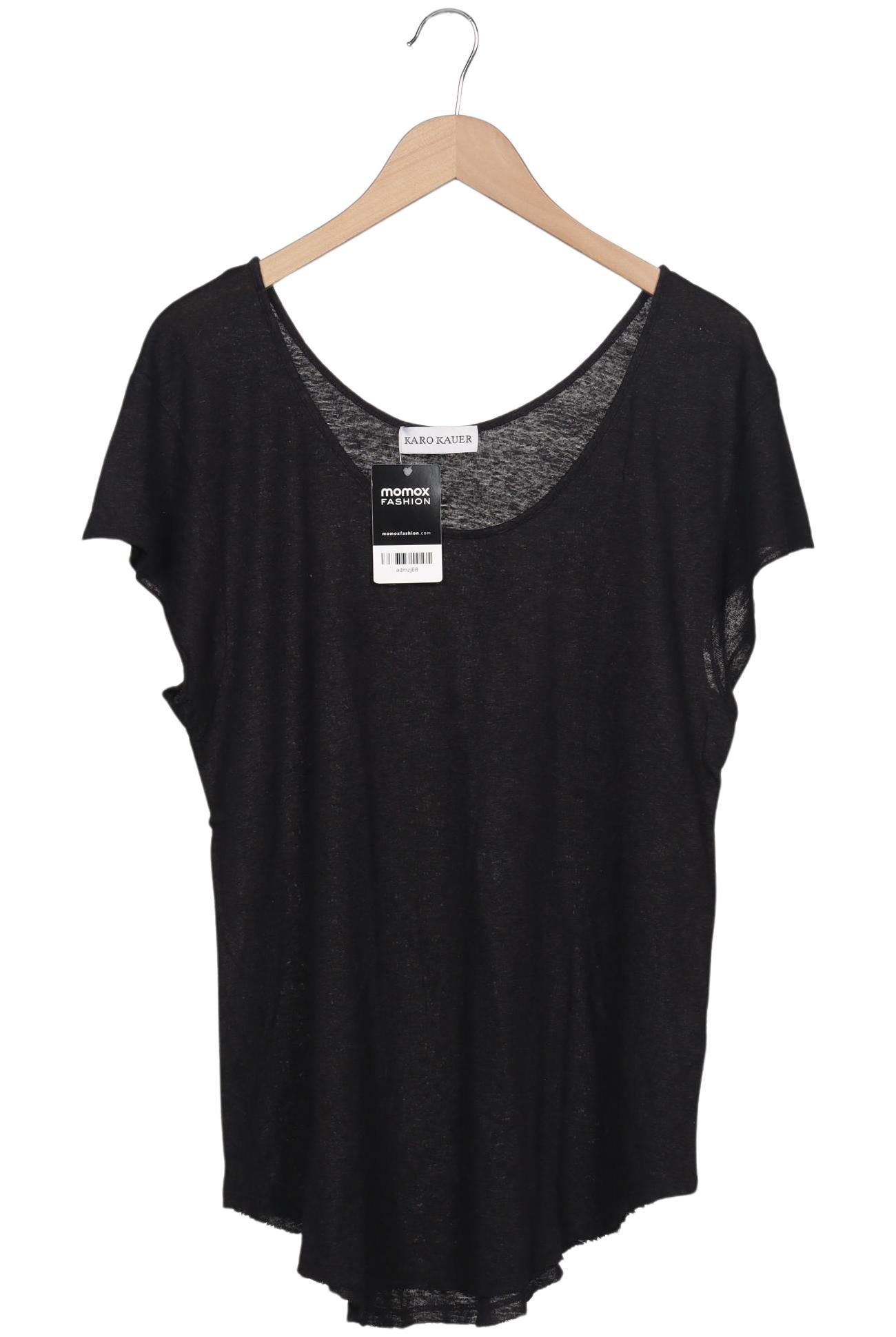 

Karo Kauer Damen T-Shirt, schwarz, Gr. 42
