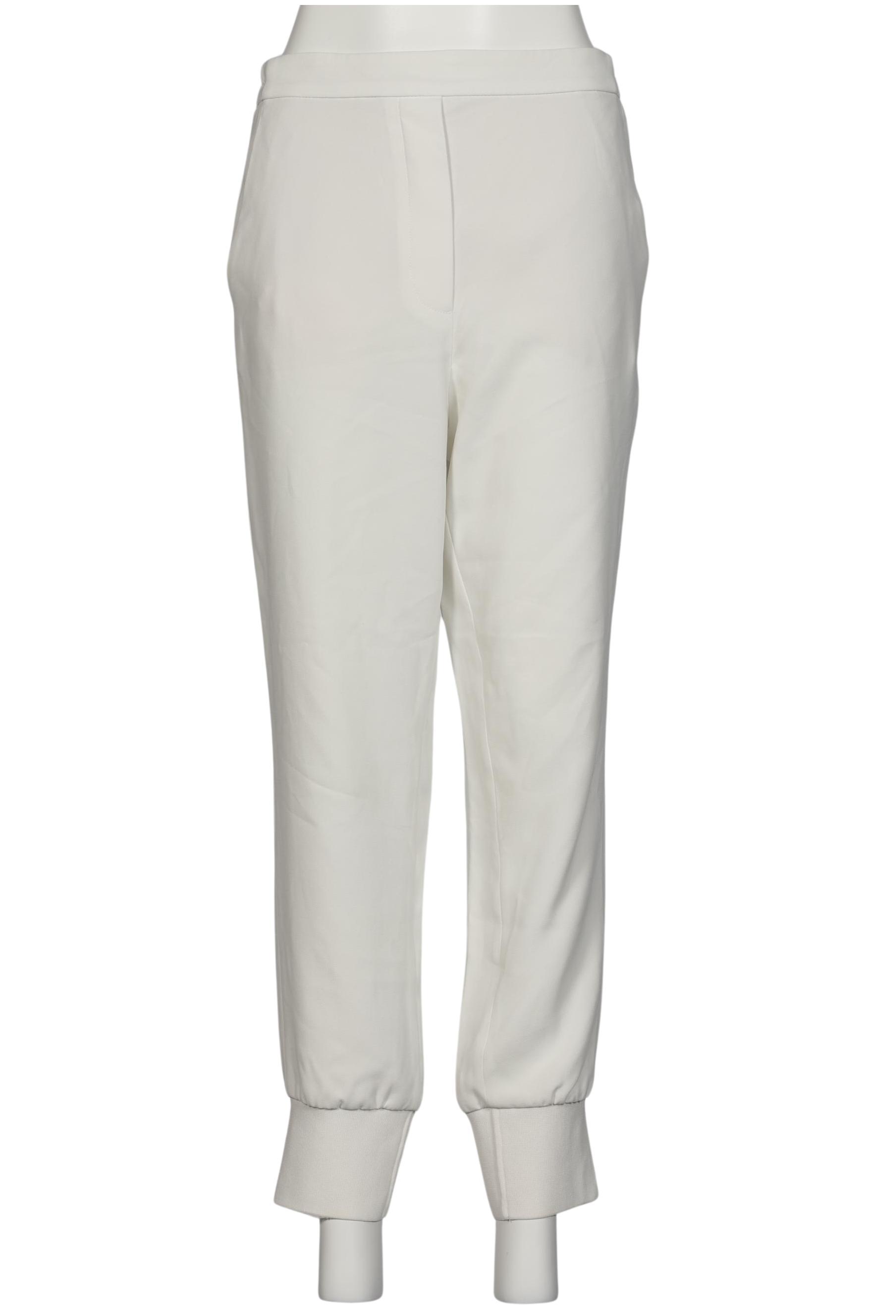 

Karo Kauer Damen Stoffhose, weiß, Gr. 0