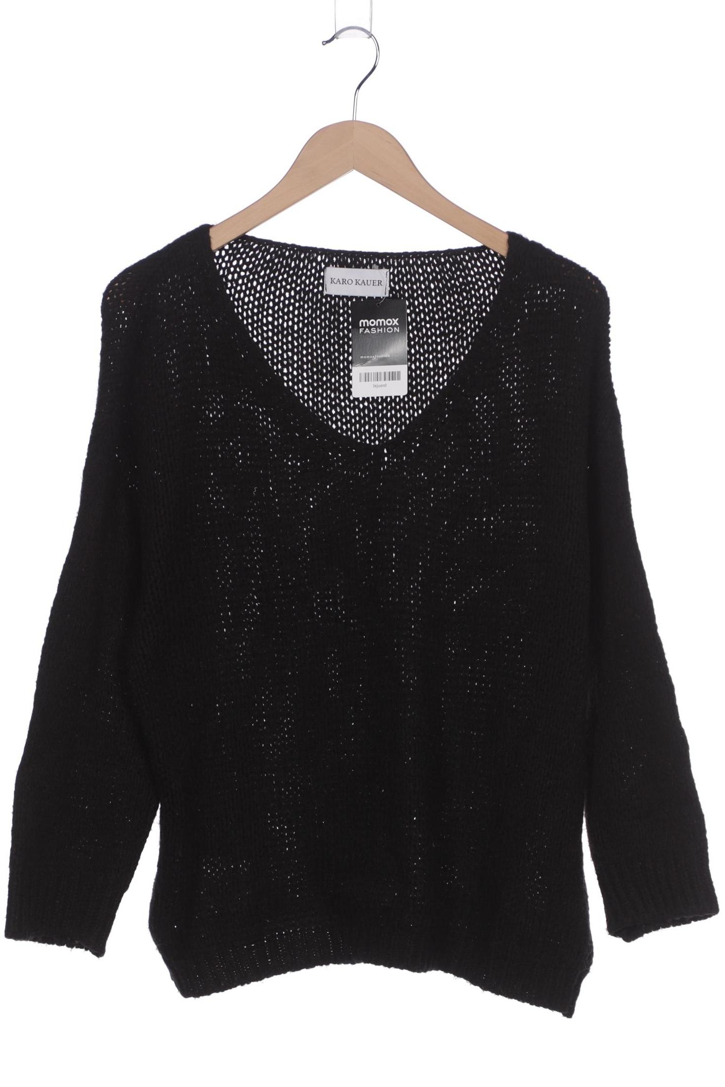 

Karo Kauer Damen Pullover, schwarz, Gr. 44
