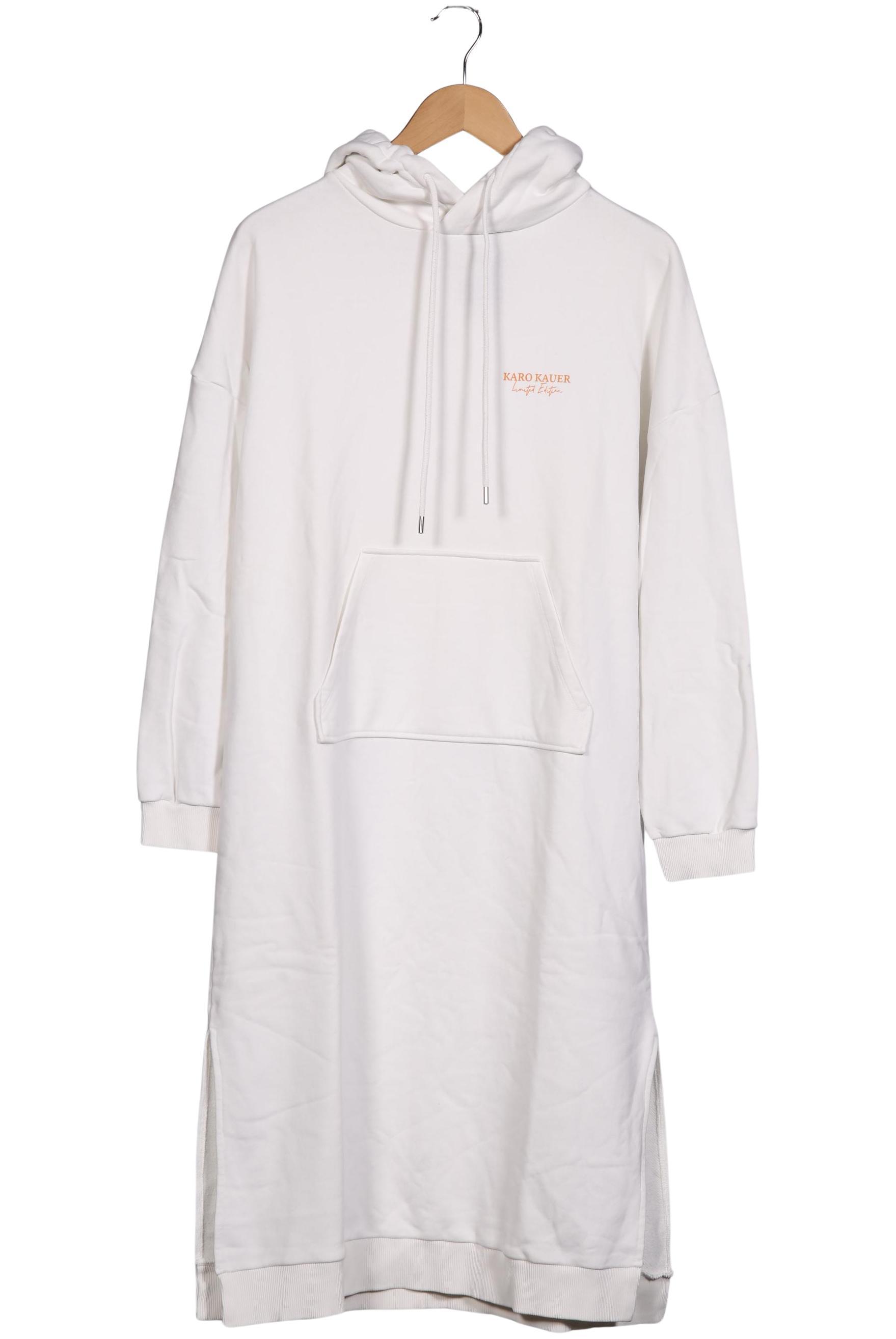 

Karo Kauer Damen Kapuzenpullover, weiß, Gr. 36