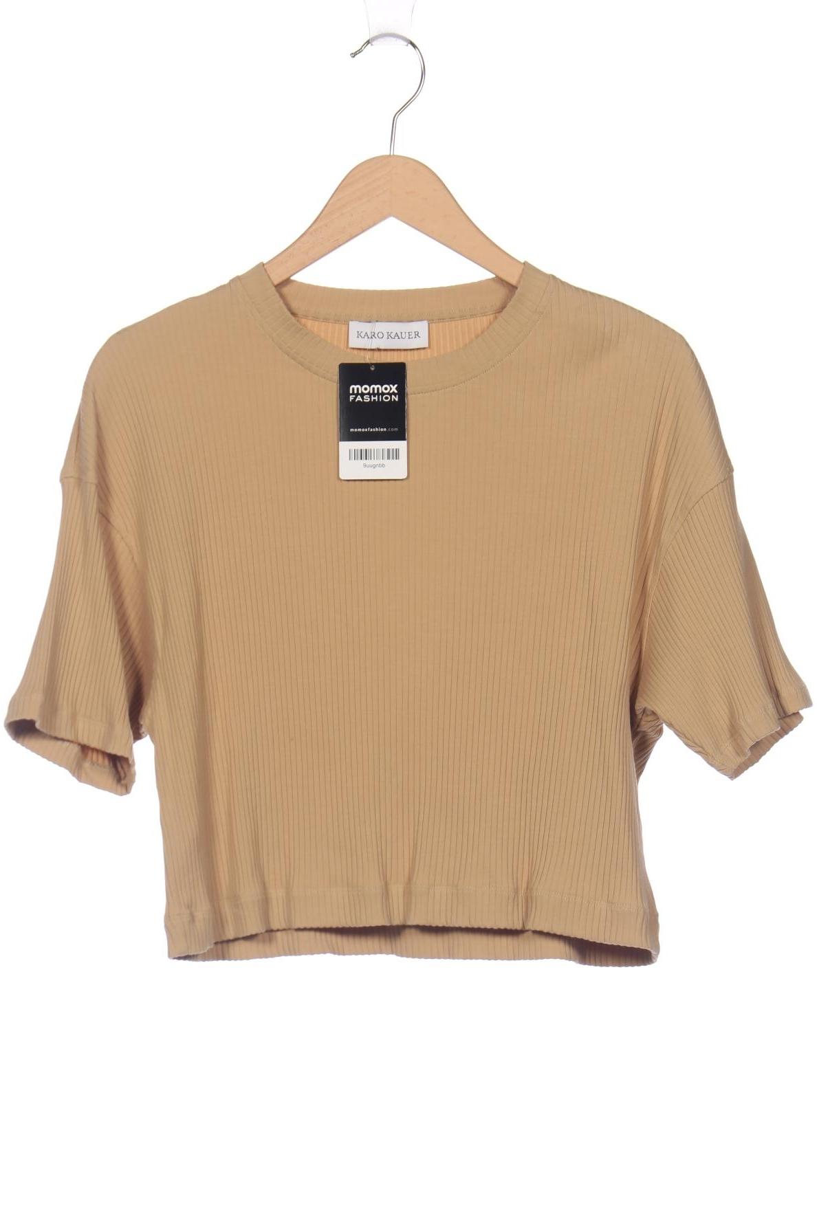 

Karo Kauer Damen T-Shirt, beige, Gr. 34