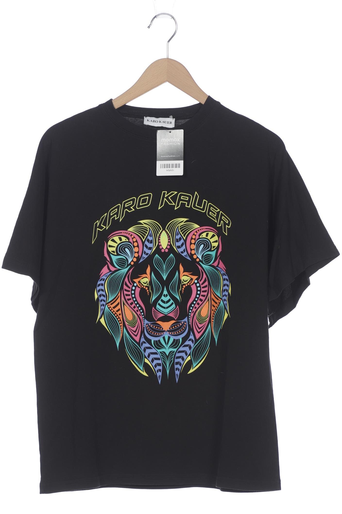 

Karo Kauer Damen T-Shirt, schwarz, Gr. 36