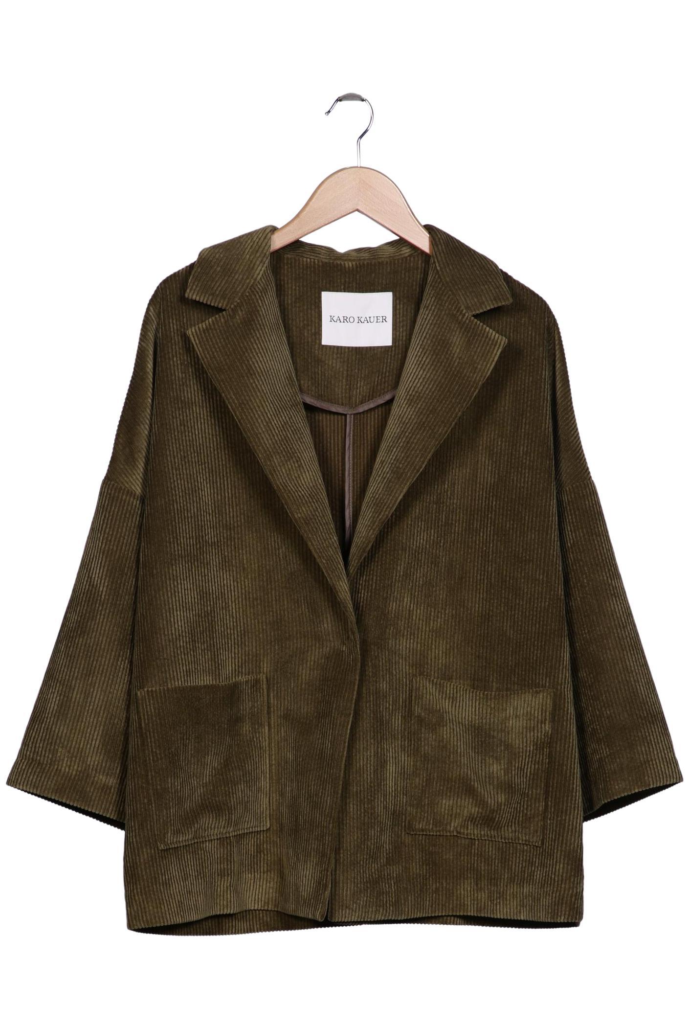 

Karo Kauer Damen Jacke, grün, Gr. 38