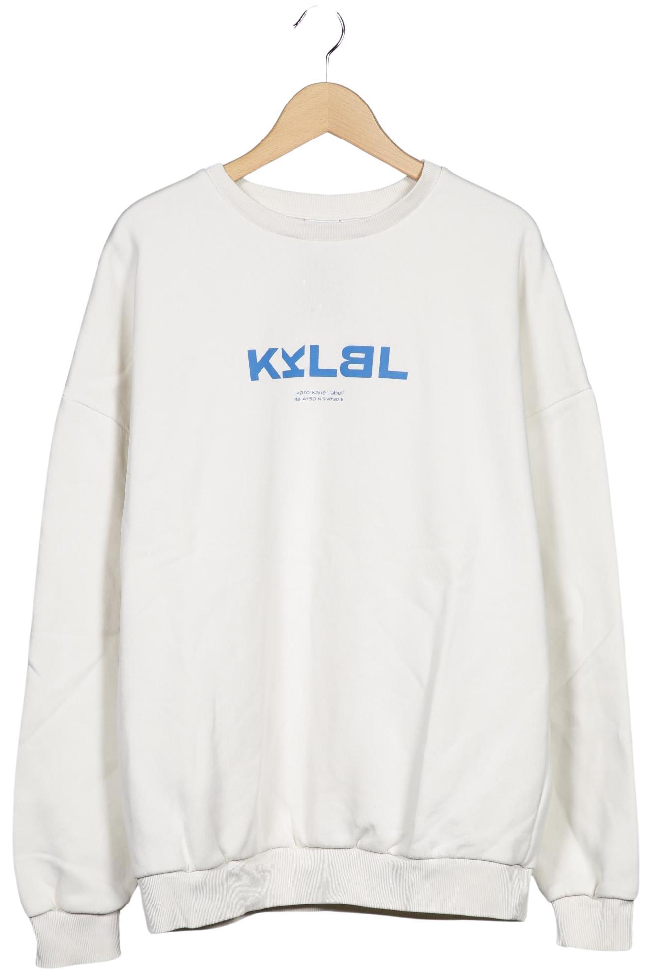 

Karo Kauer Damen Sweatshirt, weiß, Gr. 34