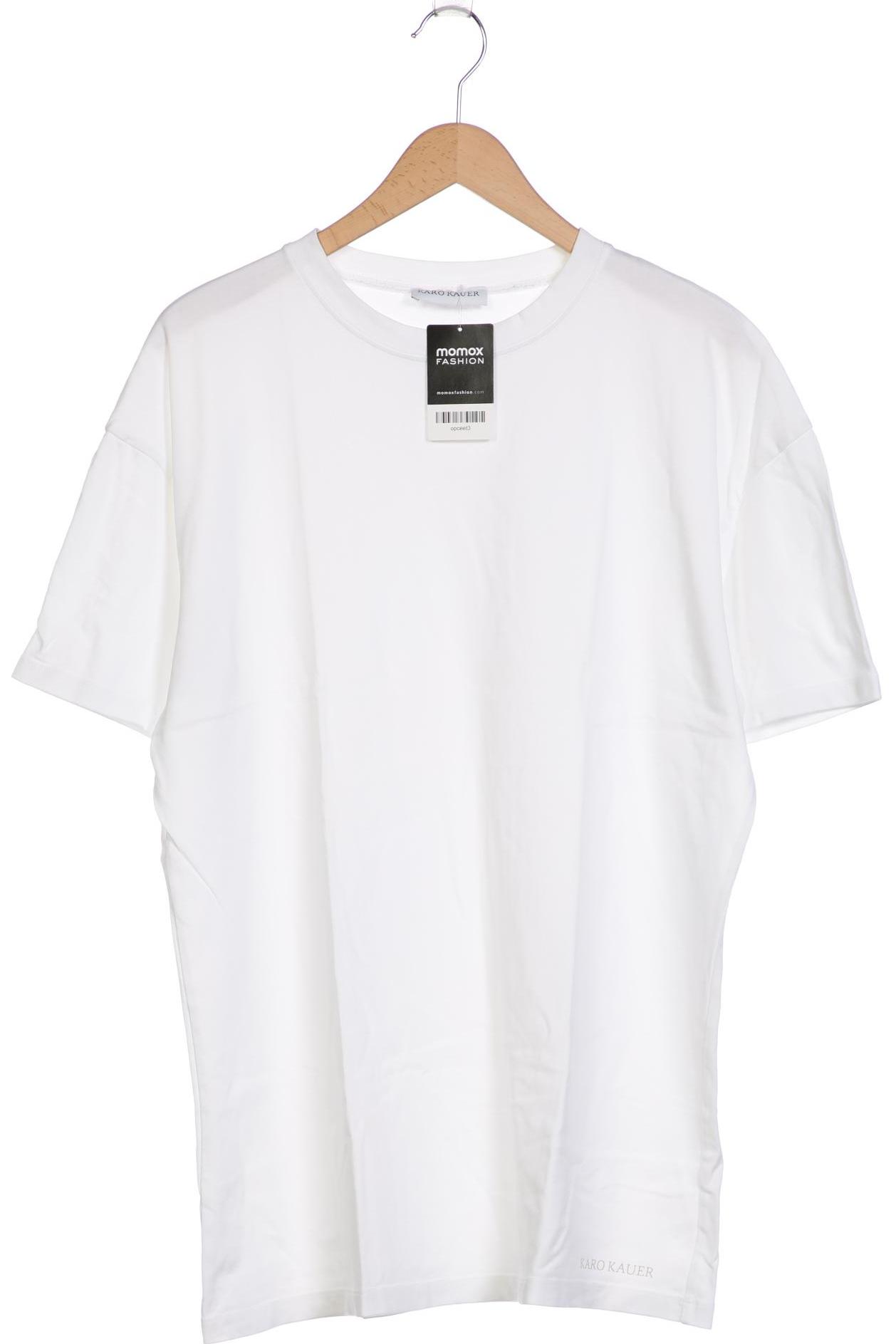

Karo Kauer Damen T-Shirt, weiß, Gr. 48