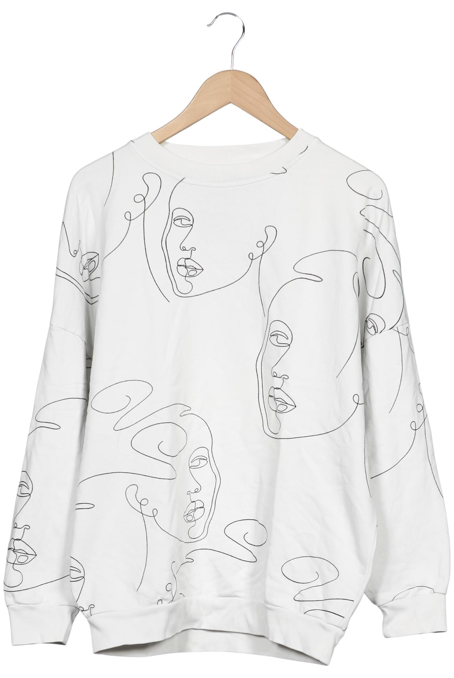 

Karo Kauer Damen Sweatshirt, weiß, Gr. 34