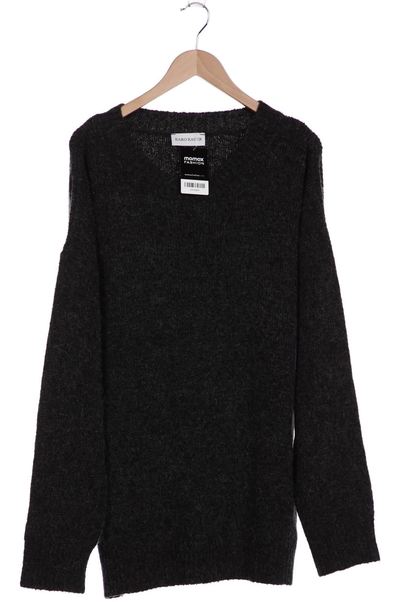 

Karo Kauer Damen Pullover, grau, Gr. 36
