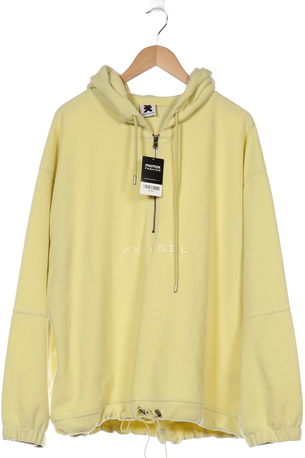 

Karo Kauer Damen Kapuzenpullover, gelb, Gr. 38