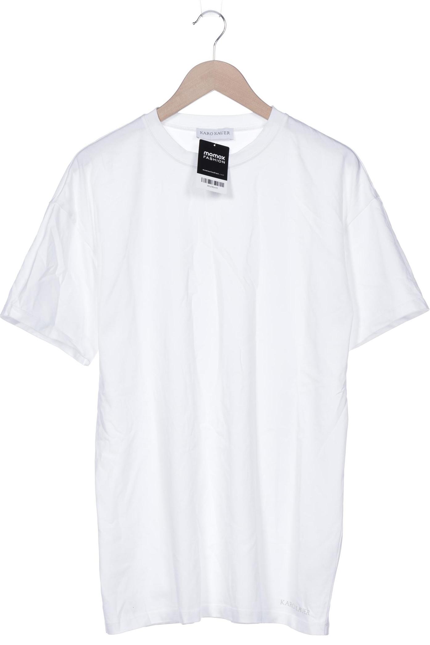 

Karo Kauer Damen T-Shirt, weiß, Gr. 36