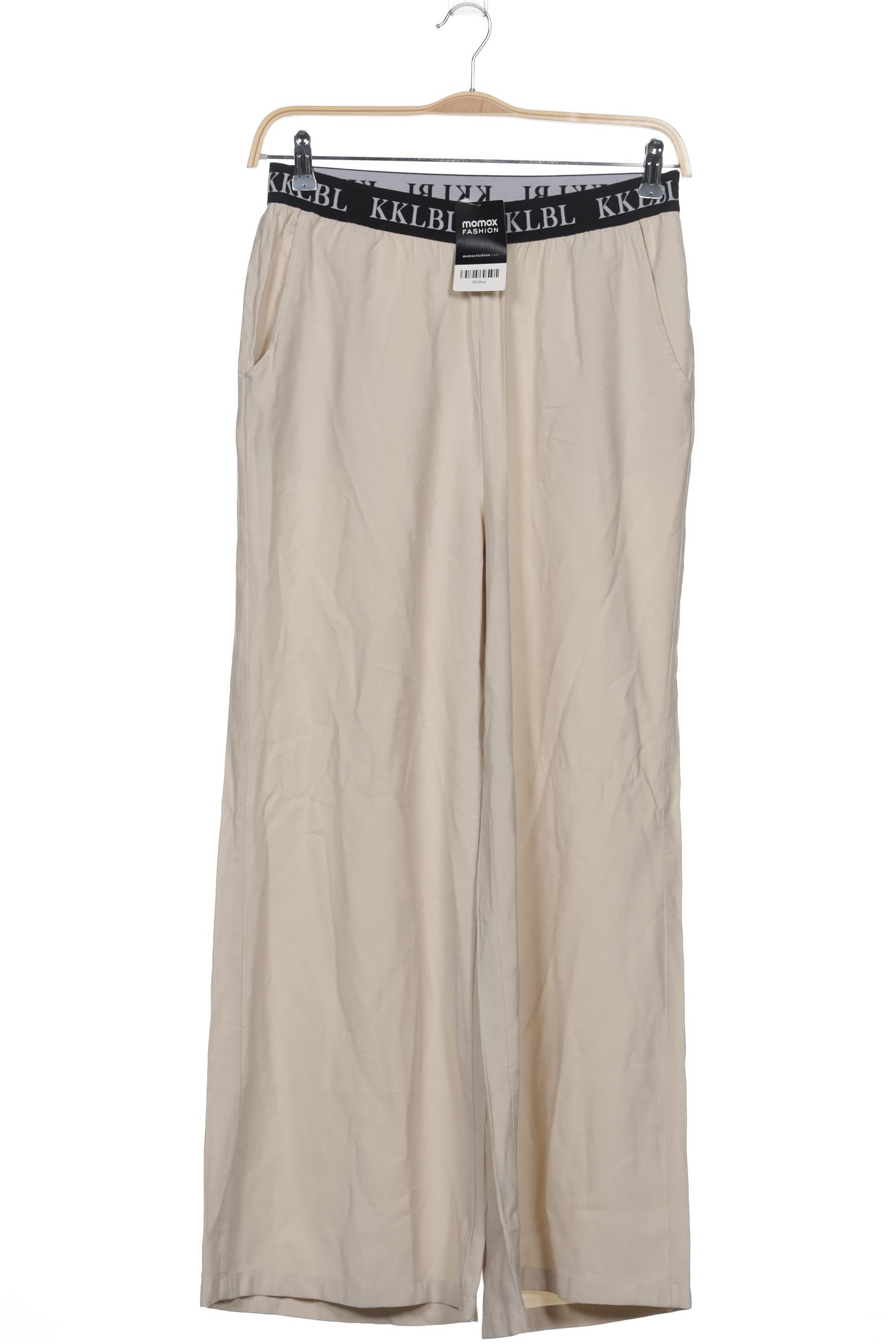 

Karo Kauer Damen Stoffhose, cremeweiß, Gr. 0