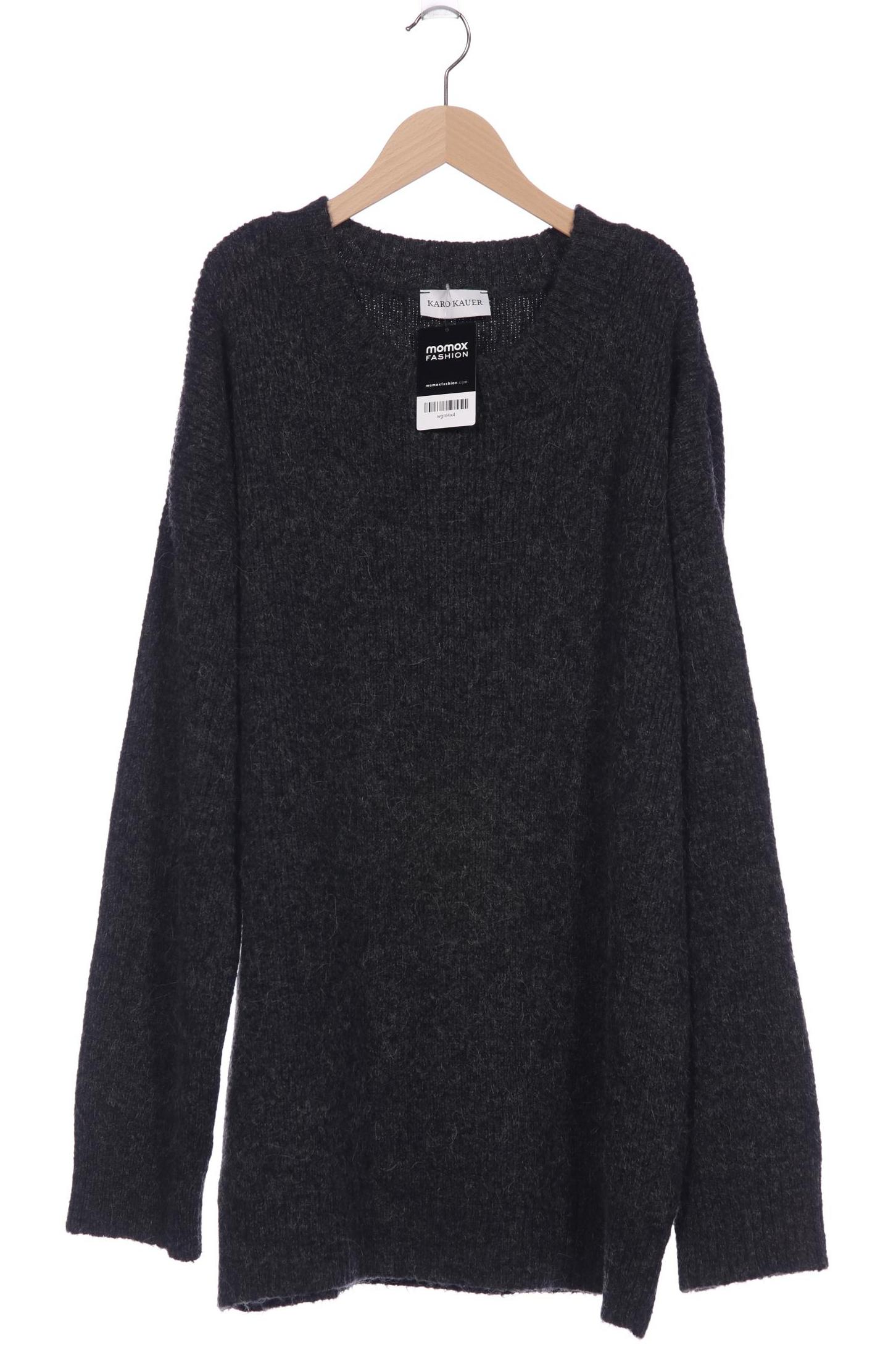 

Karo Kauer Damen Pullover, grau, Gr. 38