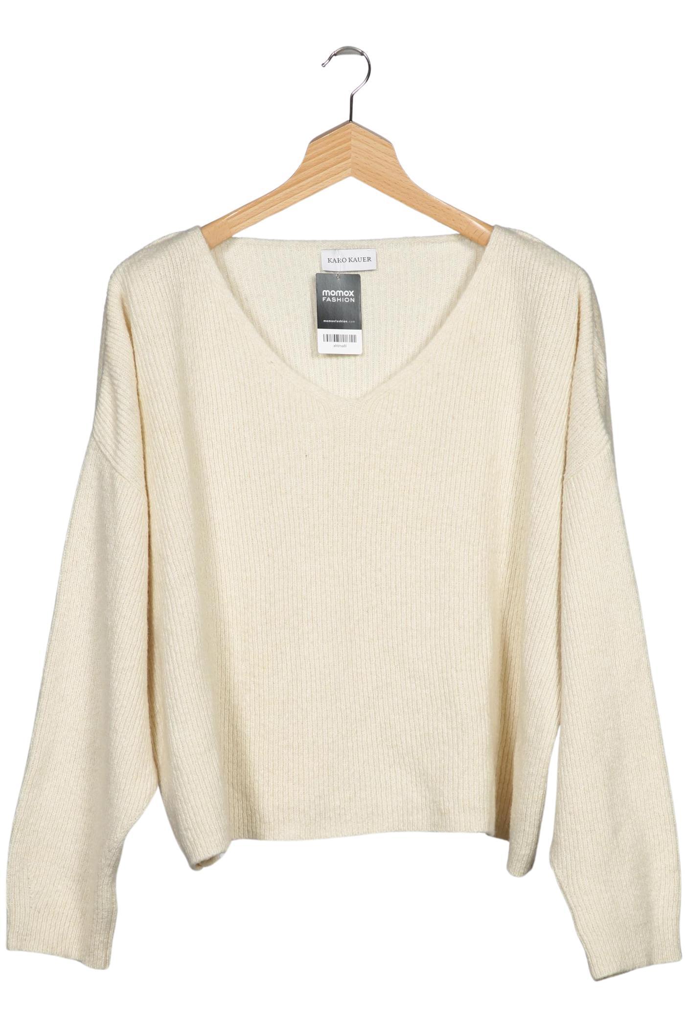 

Karo Kauer Damen Pullover, cremeweiß, Gr. 38