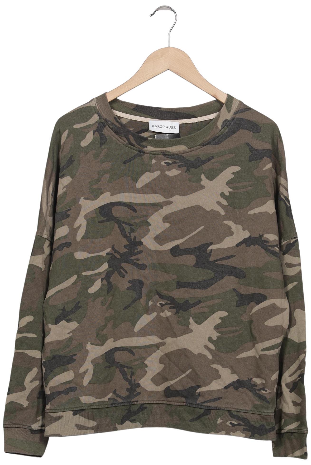 

Karo Kauer Damen Sweatshirt, grün, Gr. 38