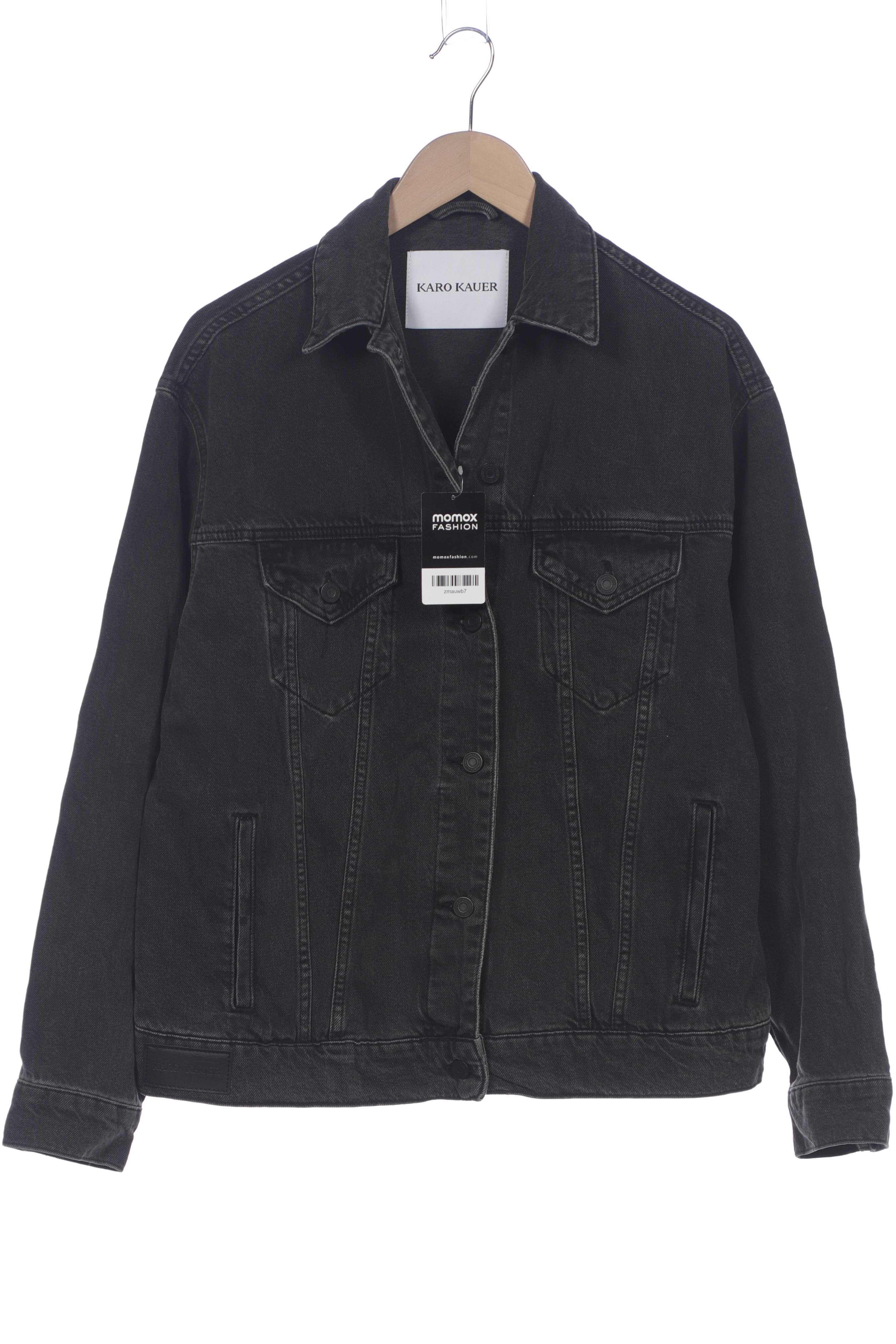 

Karo Kauer Damen Jacke, grau, Gr. 34