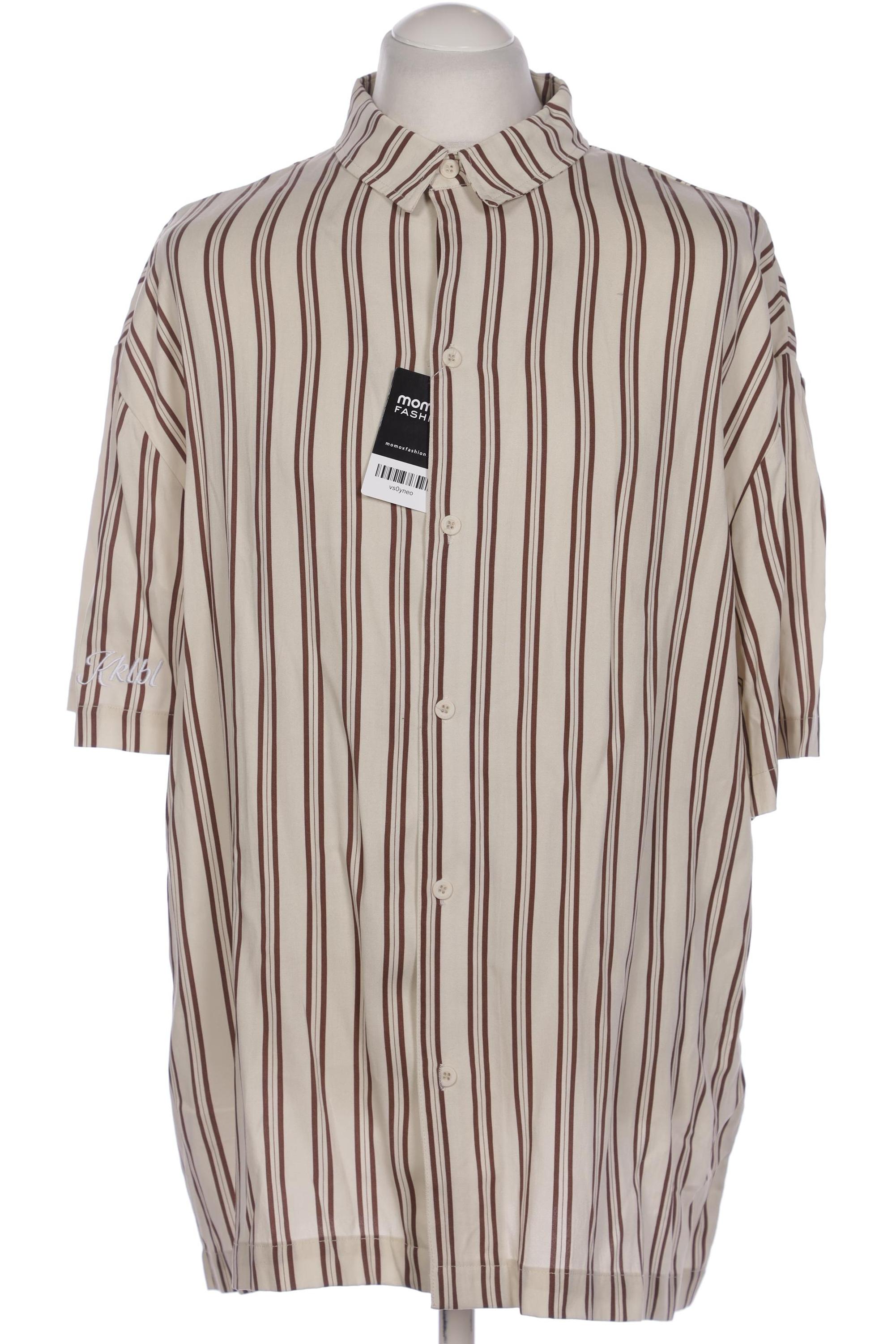 

Karo Kauer Herren Hemd, beige, Gr. 48