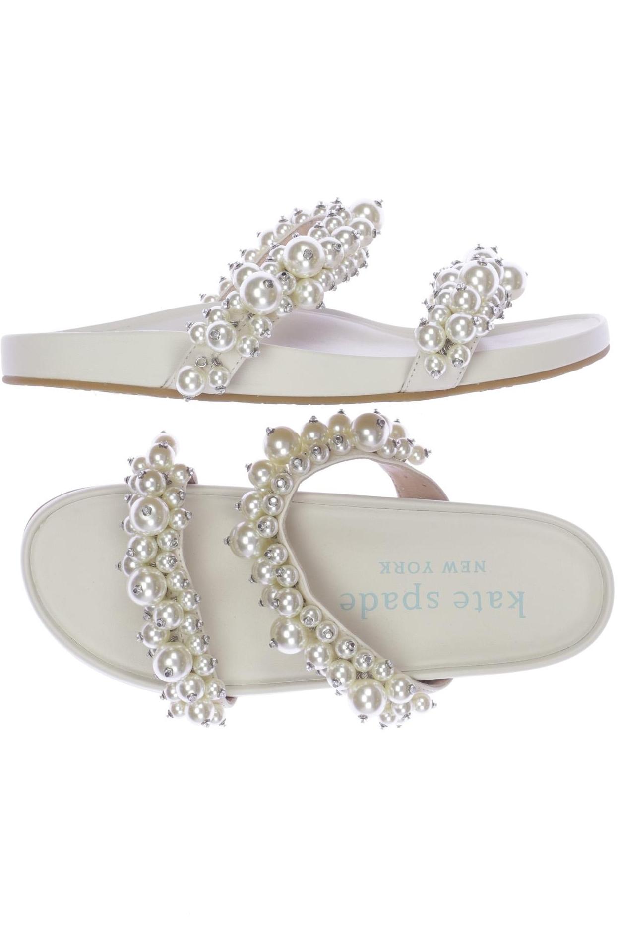 

kate spade Damen Sandale, cremeweiß, Gr. 5.5