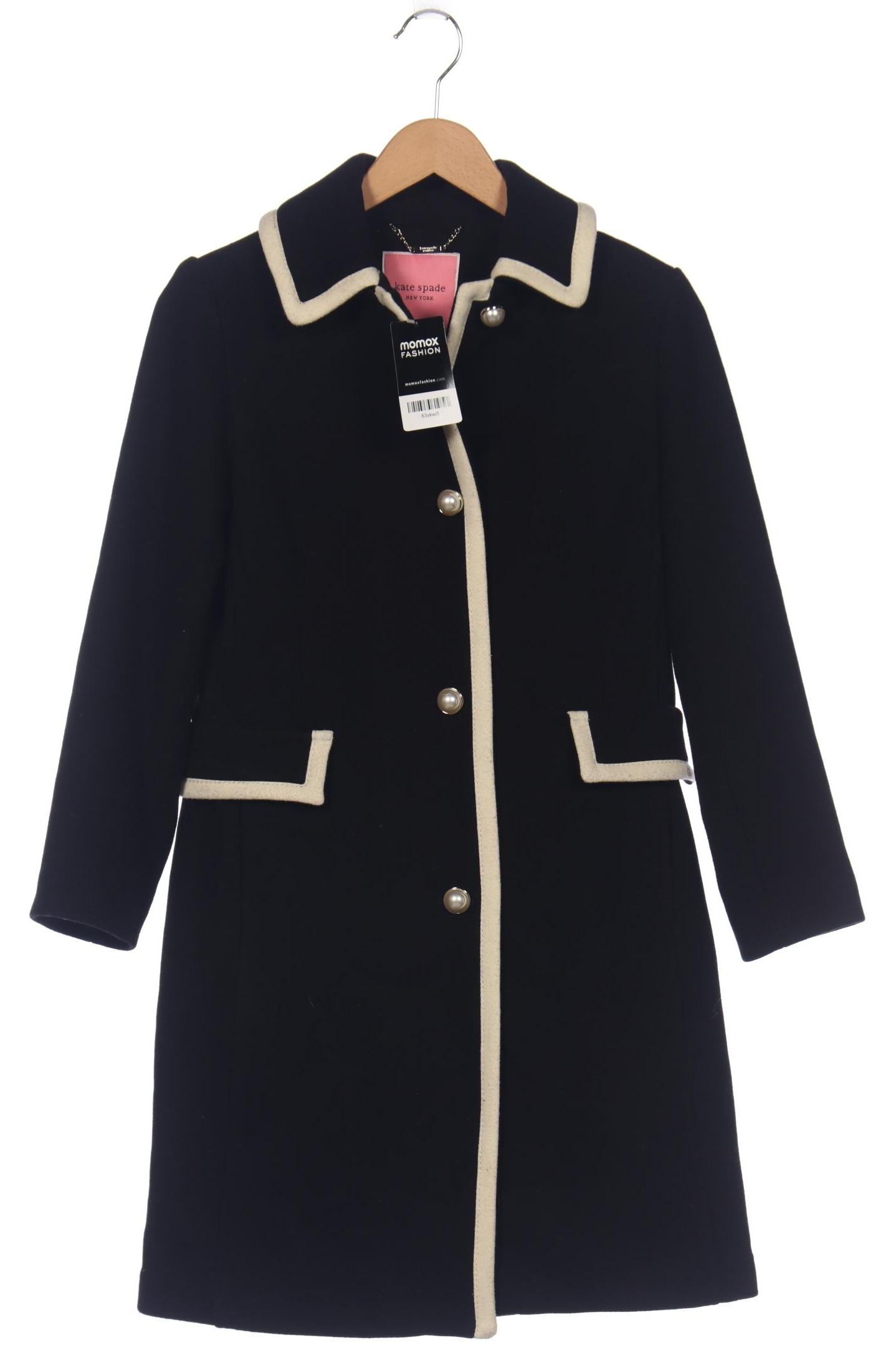 

kate spade Damen Mantel, schwarz, Gr. 34