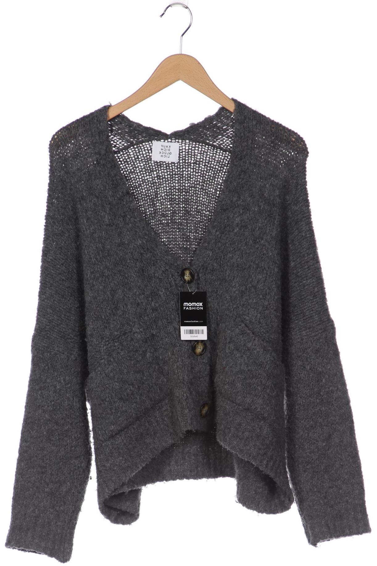 

Kauf dich glücklich Damen Strickjacke, grau