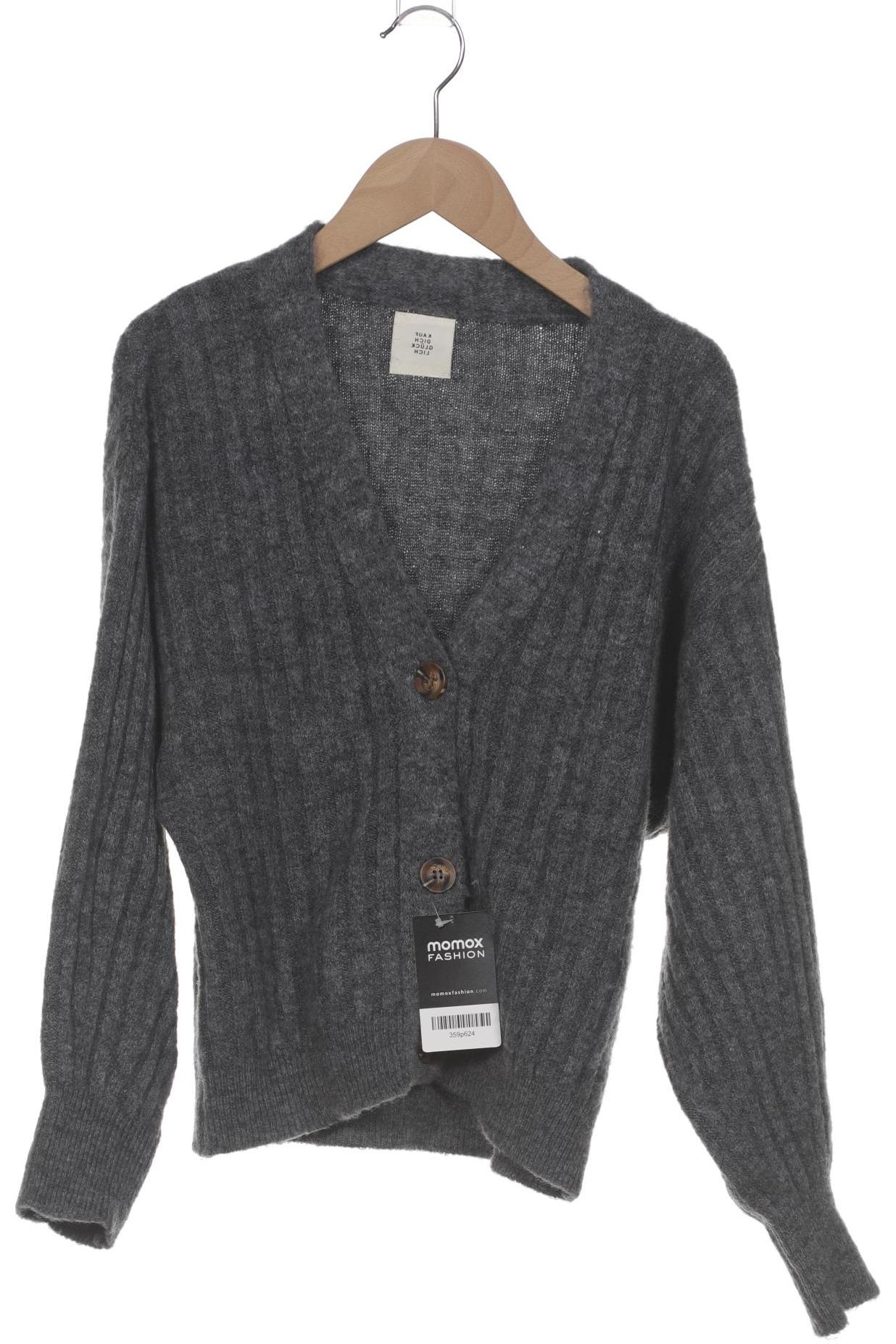 

Kauf dich glucklich Damen Strickjacke, grau, Gr. 34