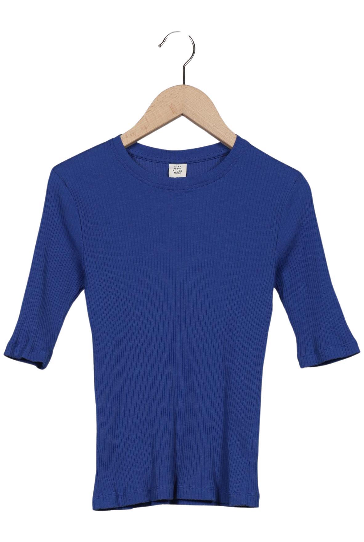 

Kauf dich glucklich Damen T-Shirt, blau, Gr. 34