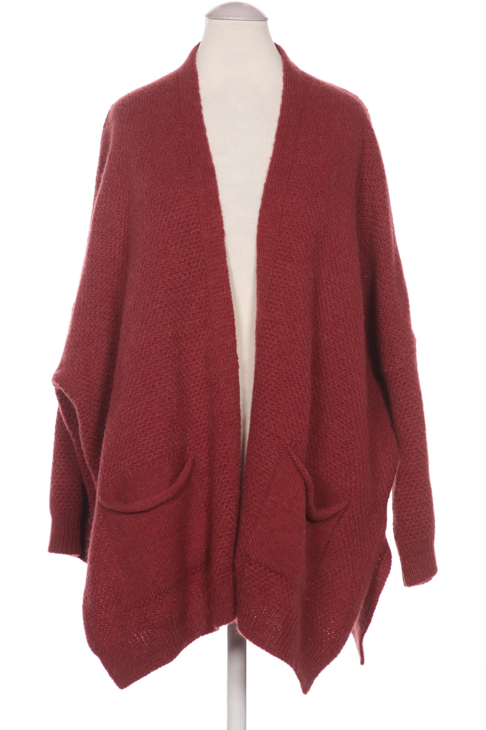 Thumbnail - Kauf dich glucklich Damen Strickjacke, bordeaux, Gr. 34
