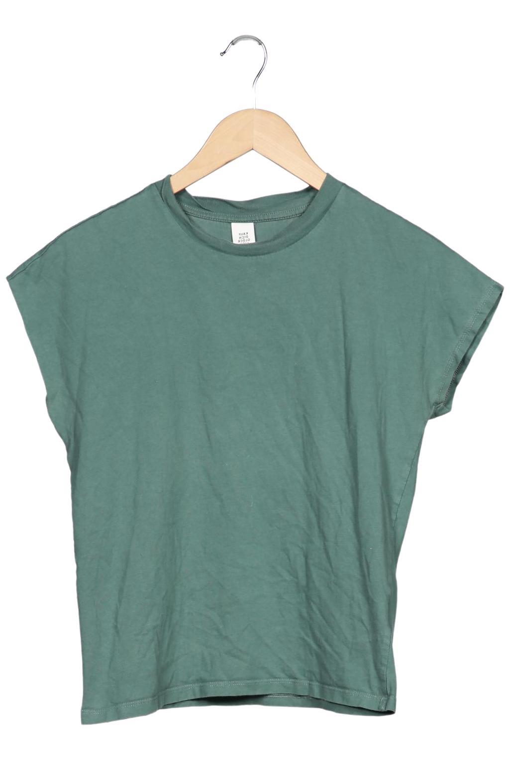 

Kauf dich glucklich Damen T-Shirt, grün, Gr. 38