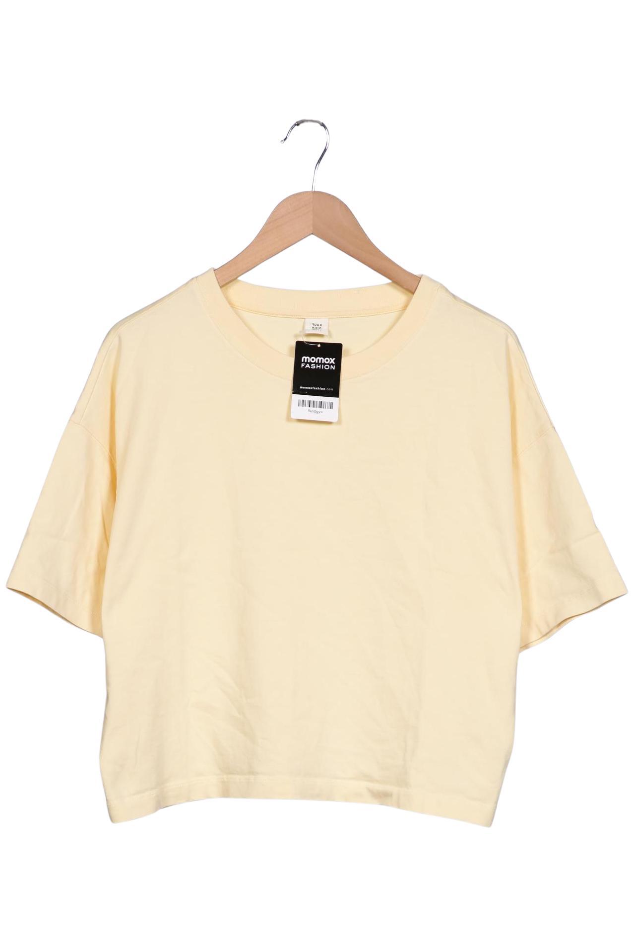 

Kauf dich glucklich Damen T-Shirt, gelb, Gr. 42