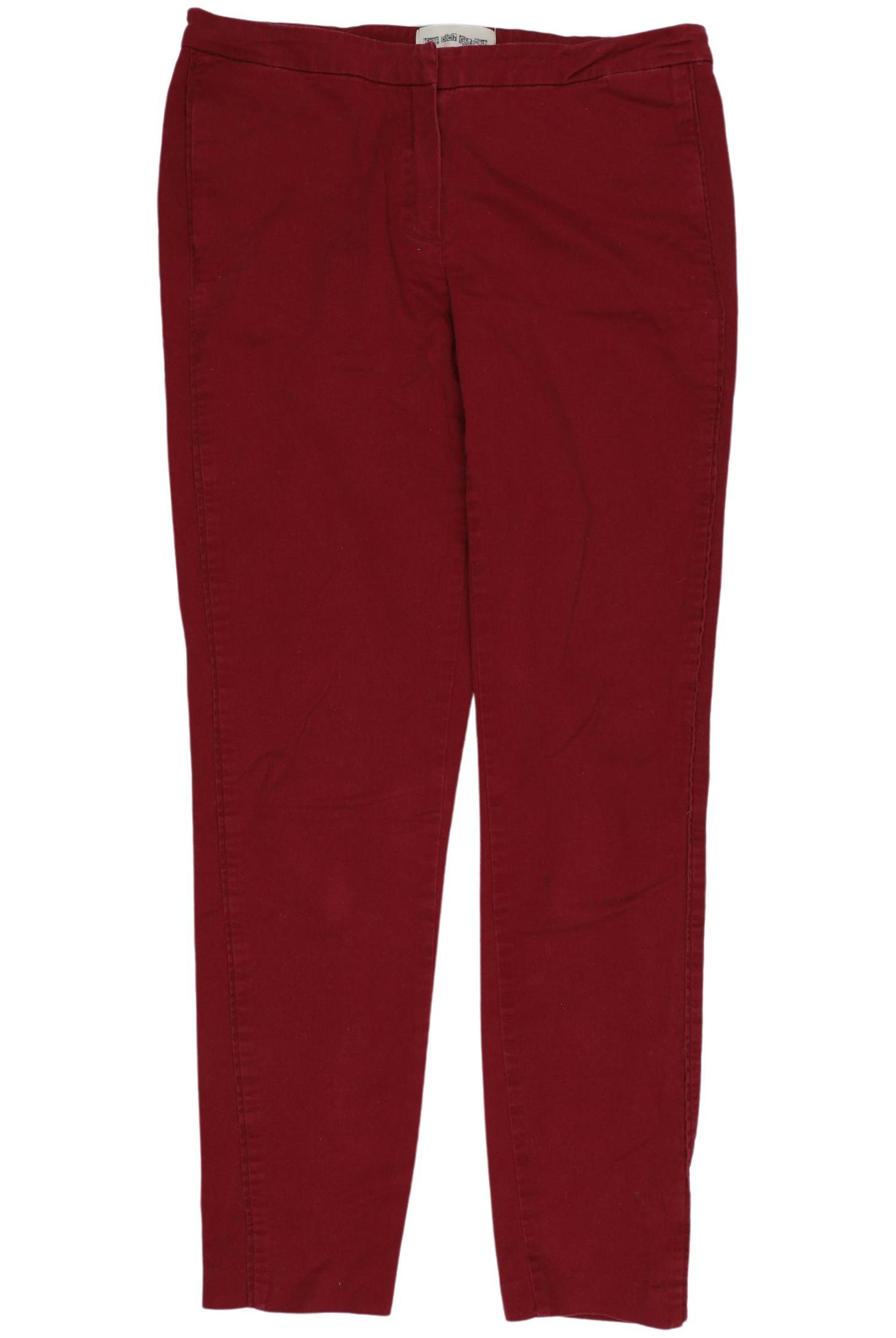 Thumbnail - Kauf dich glucklich Damen Stoffhose, bordeaux, Gr. 0