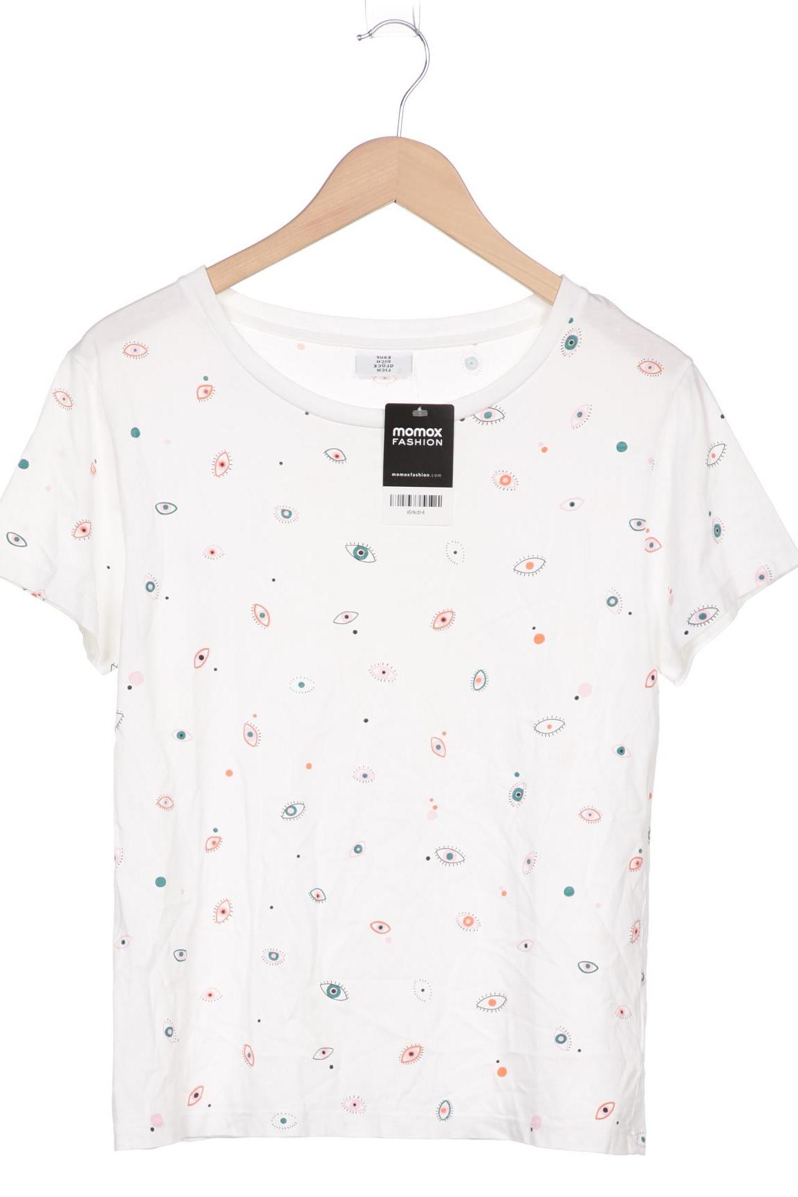 

Kauf dich glucklich Damen T-Shirt, weiß, Gr. 36