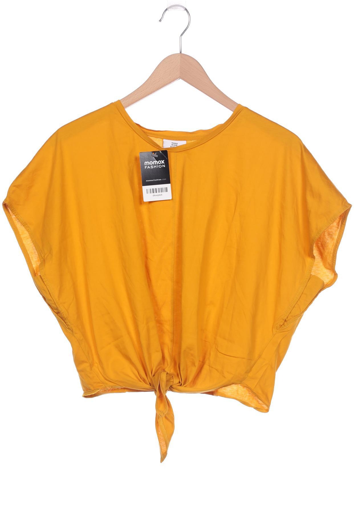 

Kauf dich glucklich Damen T-Shirt, gelb, Gr. 42