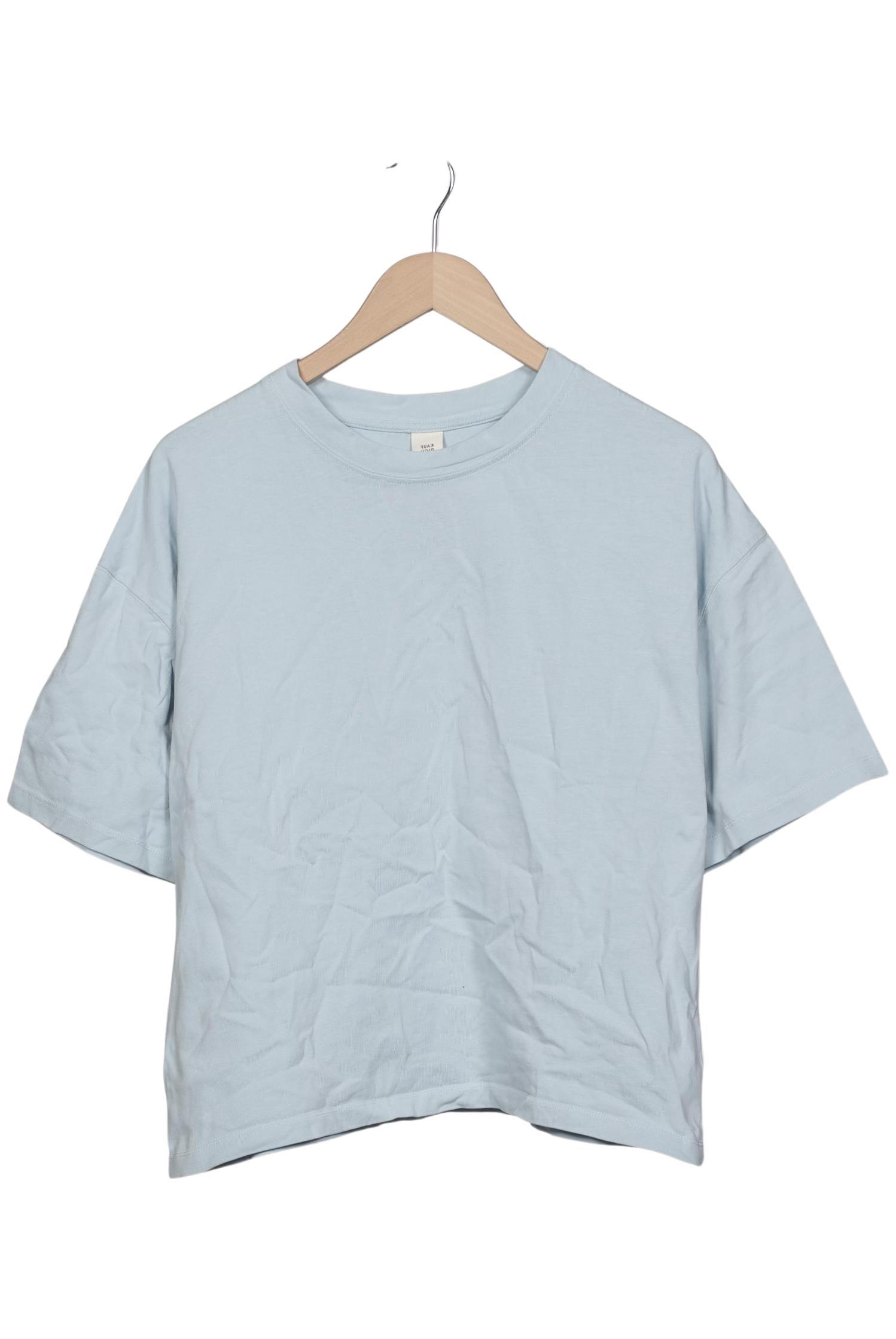 

Kauf dich glucklich Damen T-Shirt, hellblau, Gr. 38