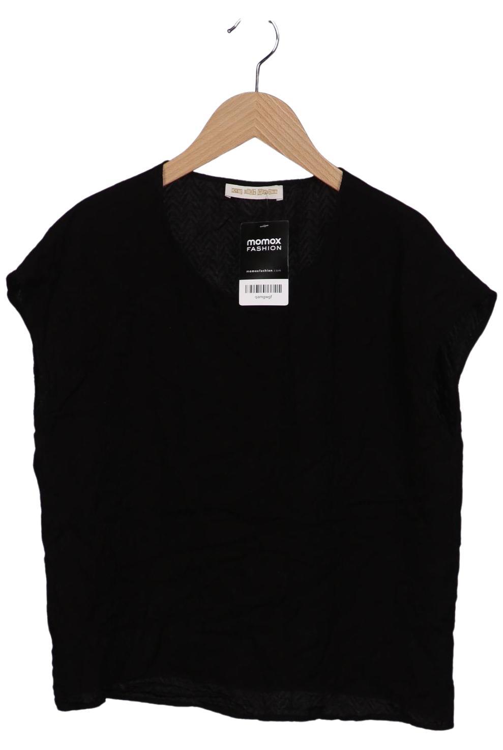 

Kauf dich glucklich Damen T-Shirt, schwarz, Gr. 42