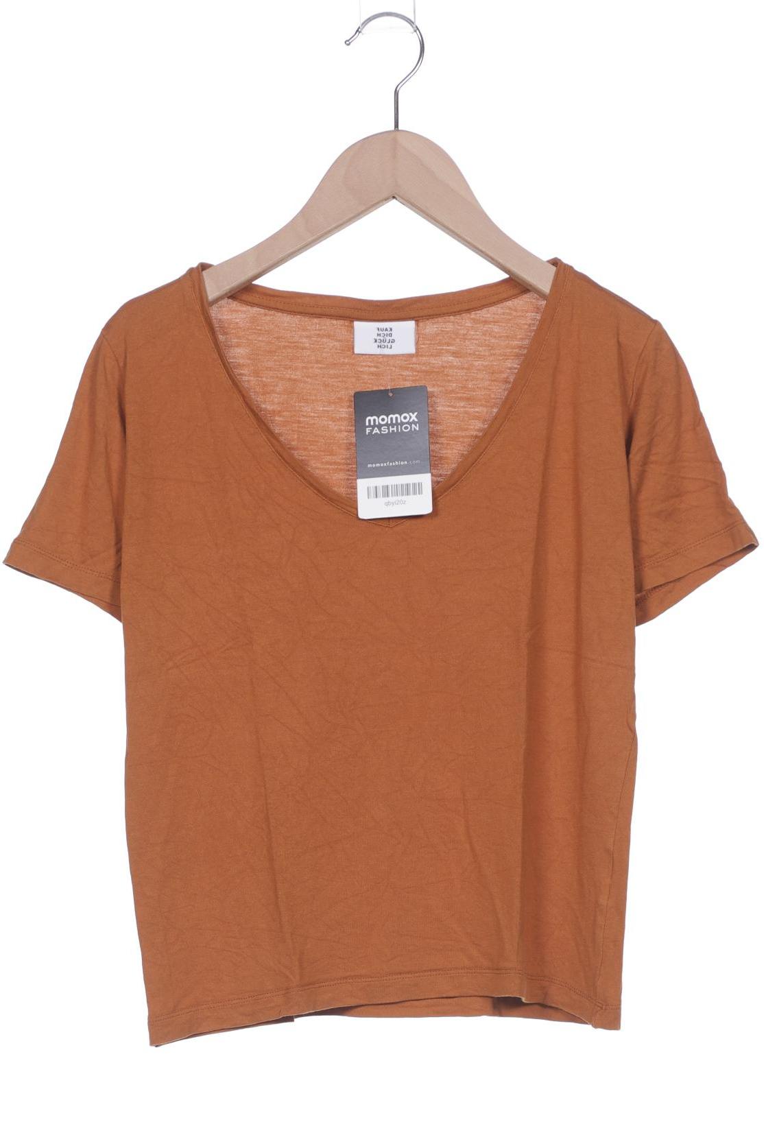 

Kauf dich glucklich Damen T-Shirt, orange, Gr. 36